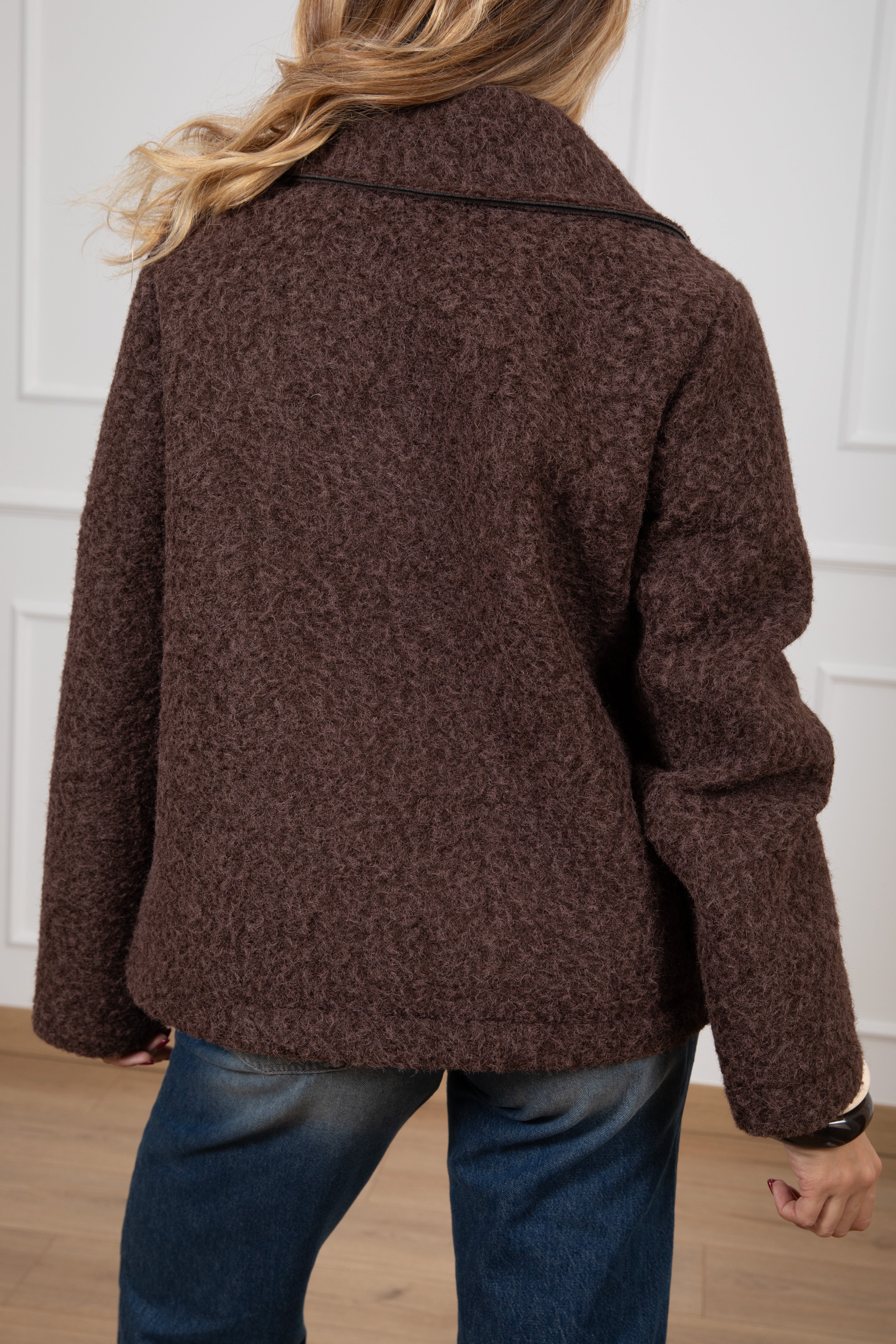 Cappotto in lana cotta Susy Mix