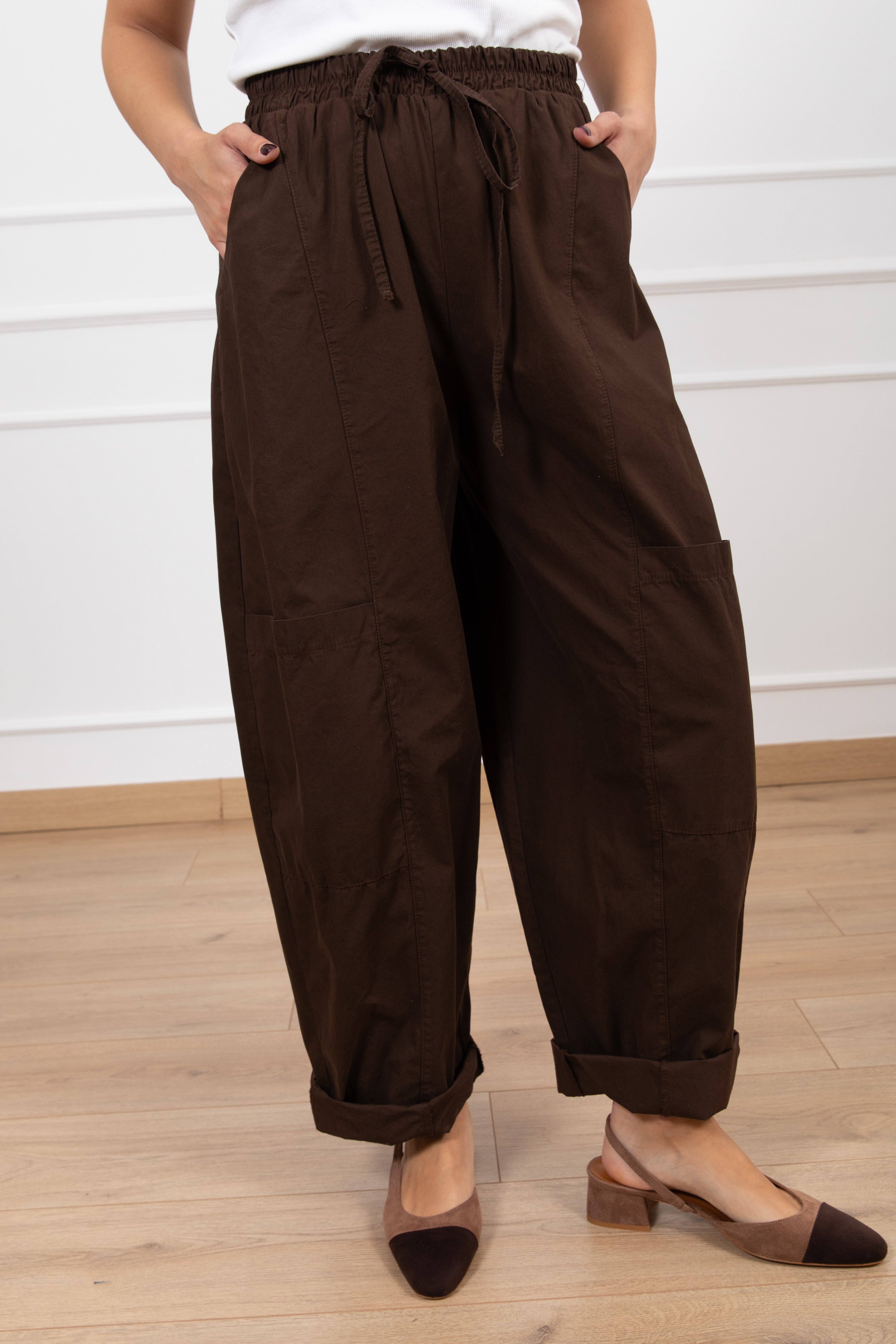 Pantalone cargo con elastico Susy Mix