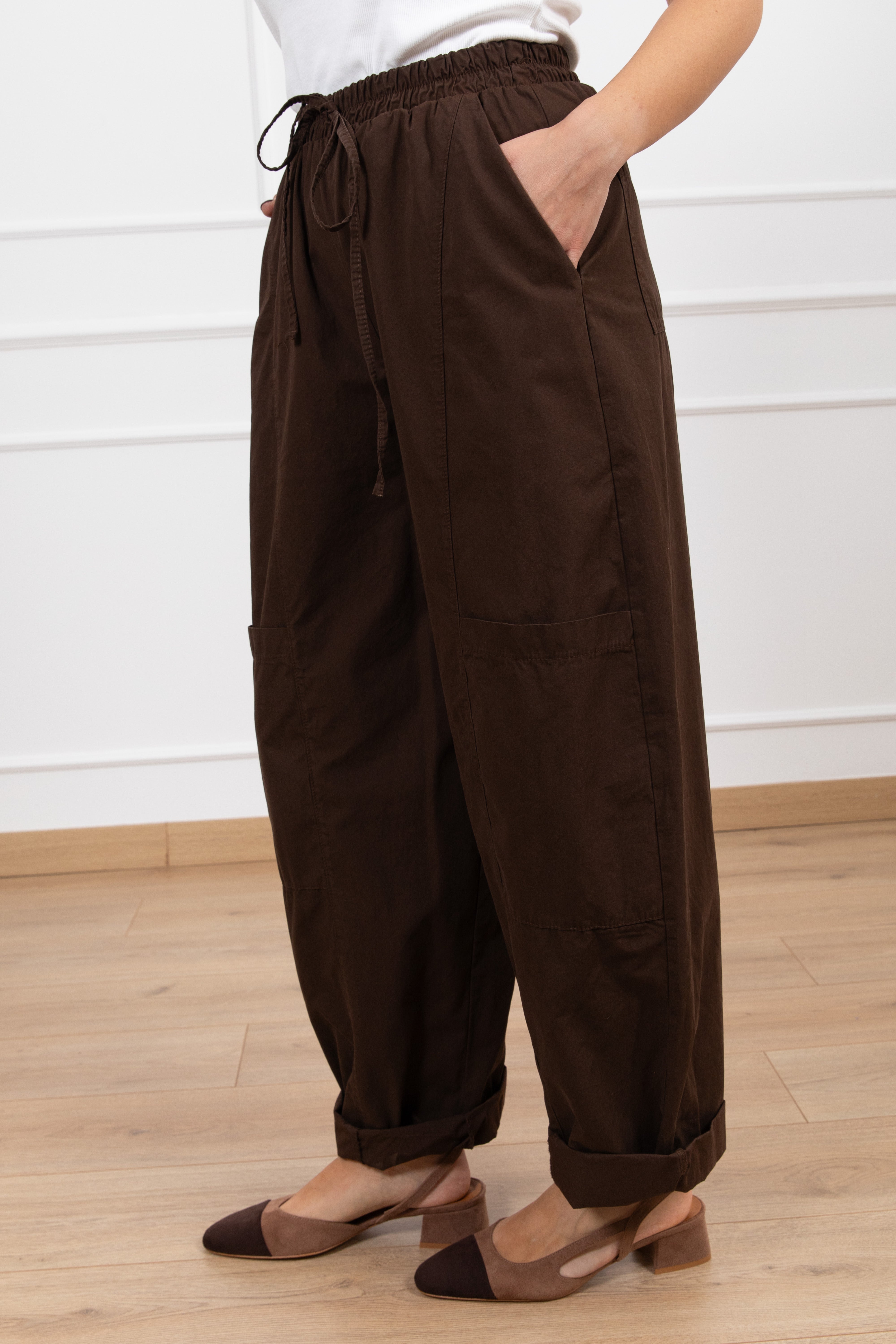 Pantalone cargo con elastico Susy Mix