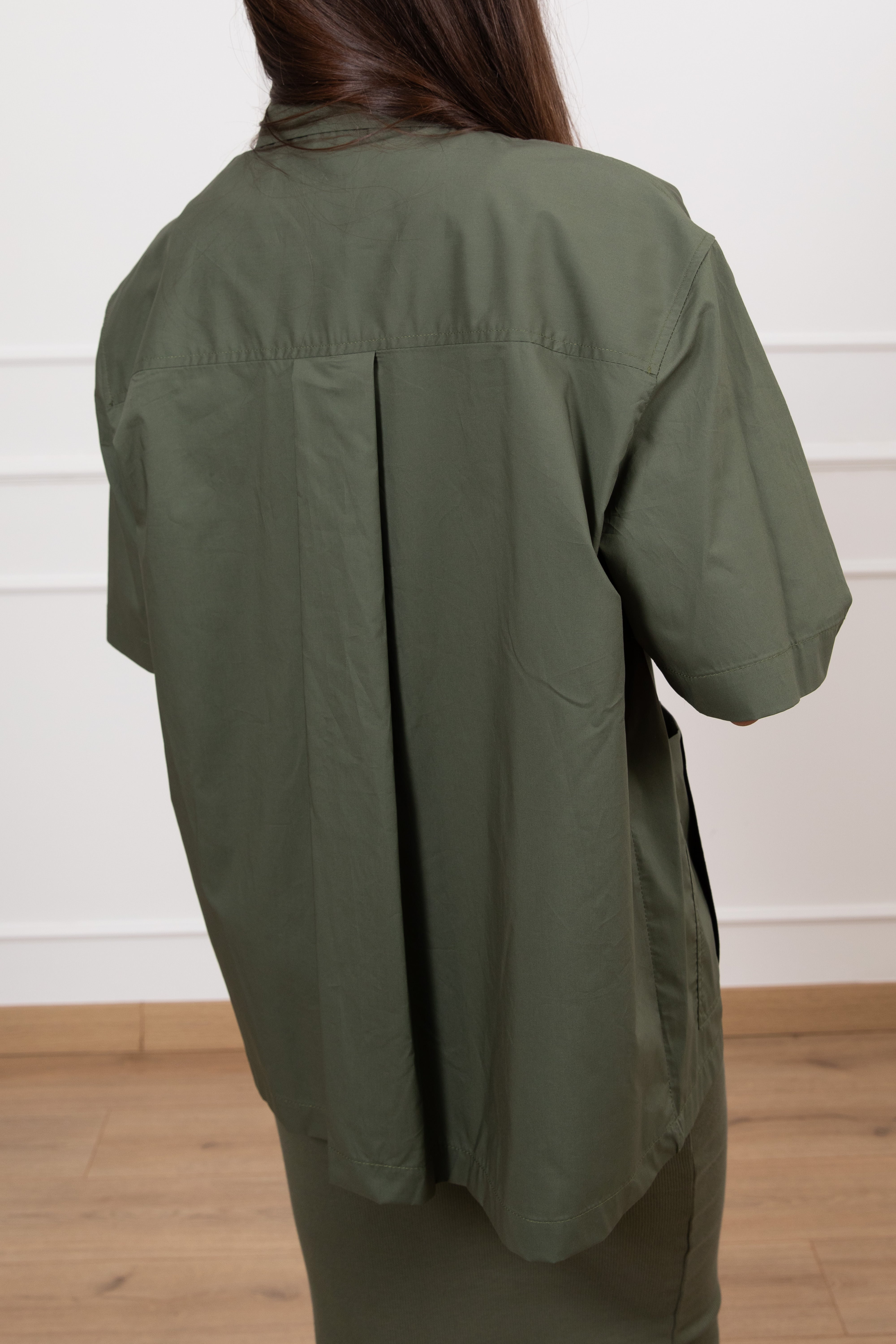 Camicia cargo in cotone ViCOLO