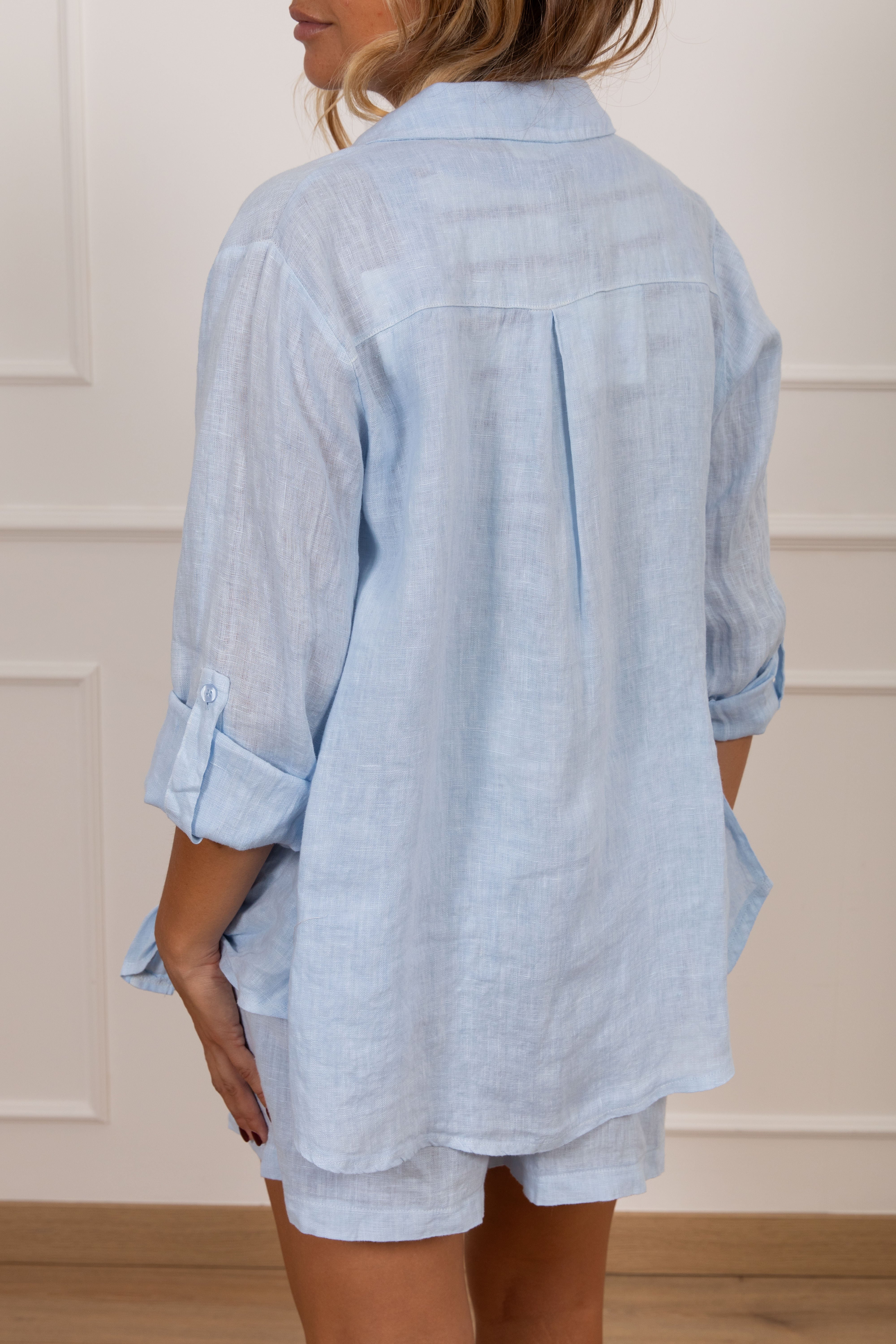 Camicia 100% lino ViCOLO