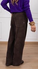 Pantalone Mia color in velluto rocciatore variante moro ViCOLO