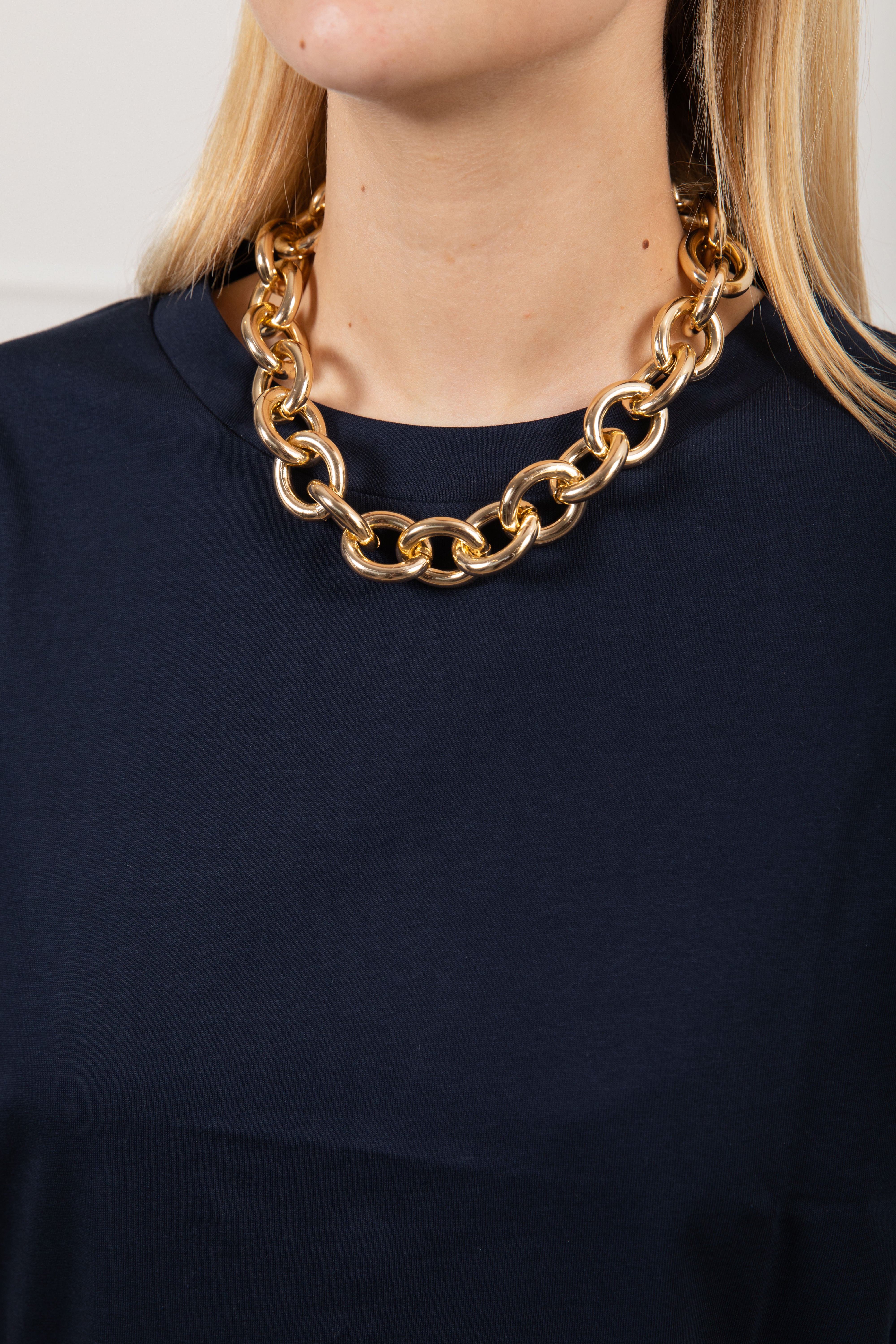 Collana catena tonda