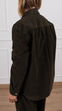 Giacca-camicia in velluto rocciatore variante militare ViCOLO