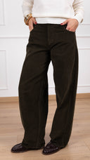 Pantalone Mia color in velluto rocciatore variante militare ViCOLO