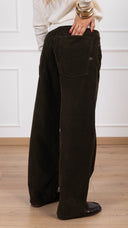 Pantalone Mia color in velluto rocciatore variante militare ViCOLO