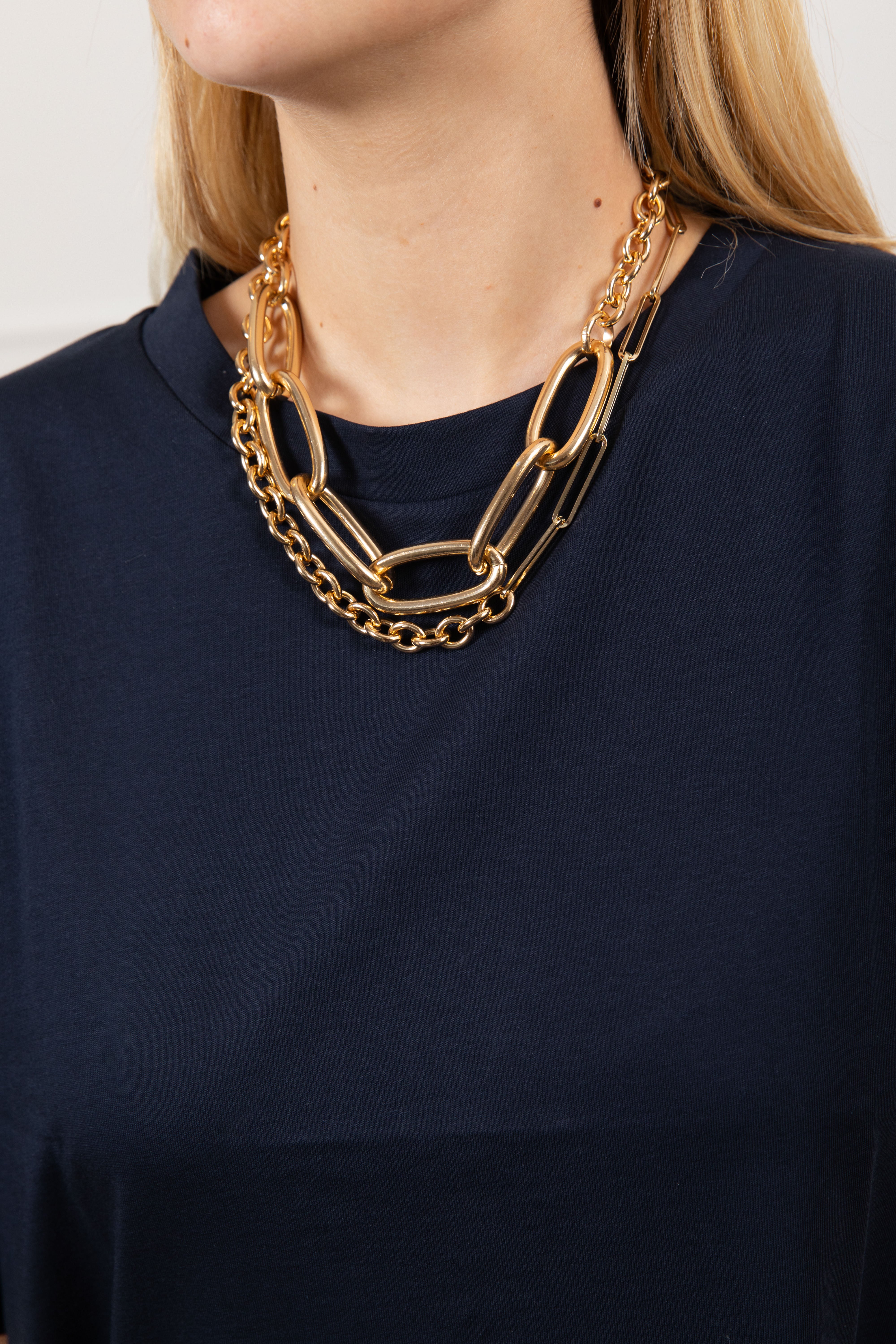 Collana a catena asimmetrica Susy Mix