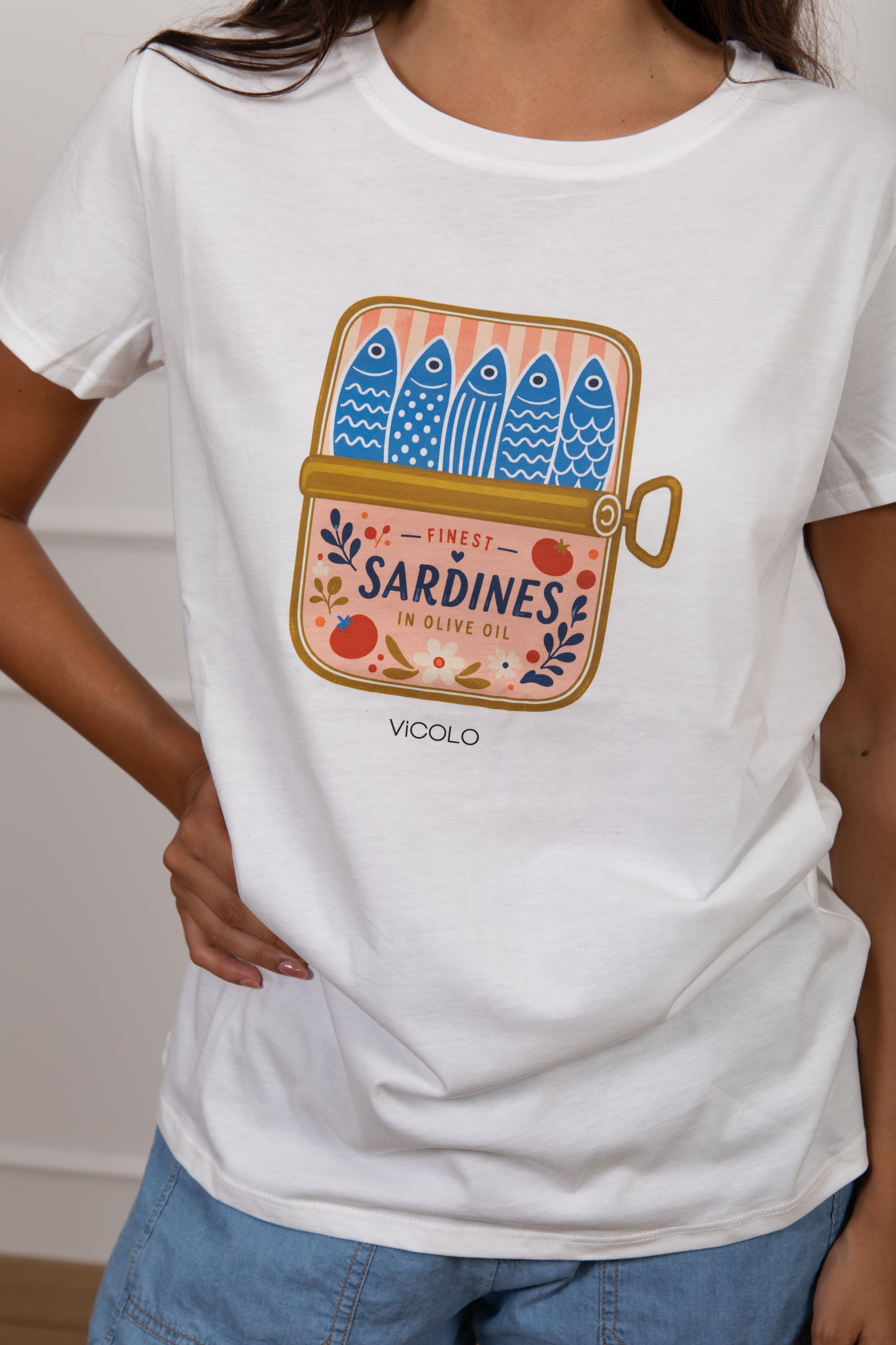 T-shirt "Sardines" ViCOLO