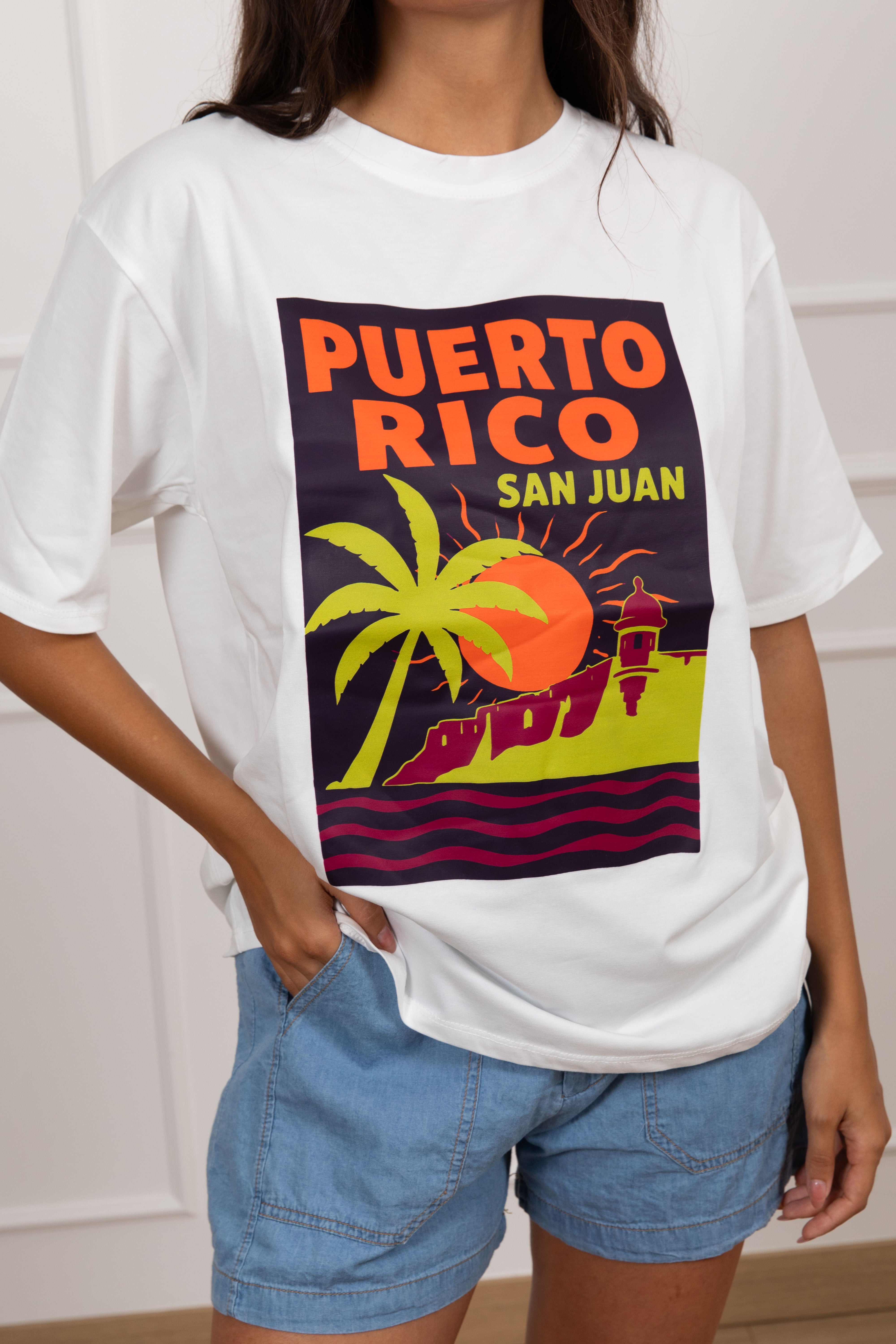 T-shirt "Puerto Rico" Susy Mix