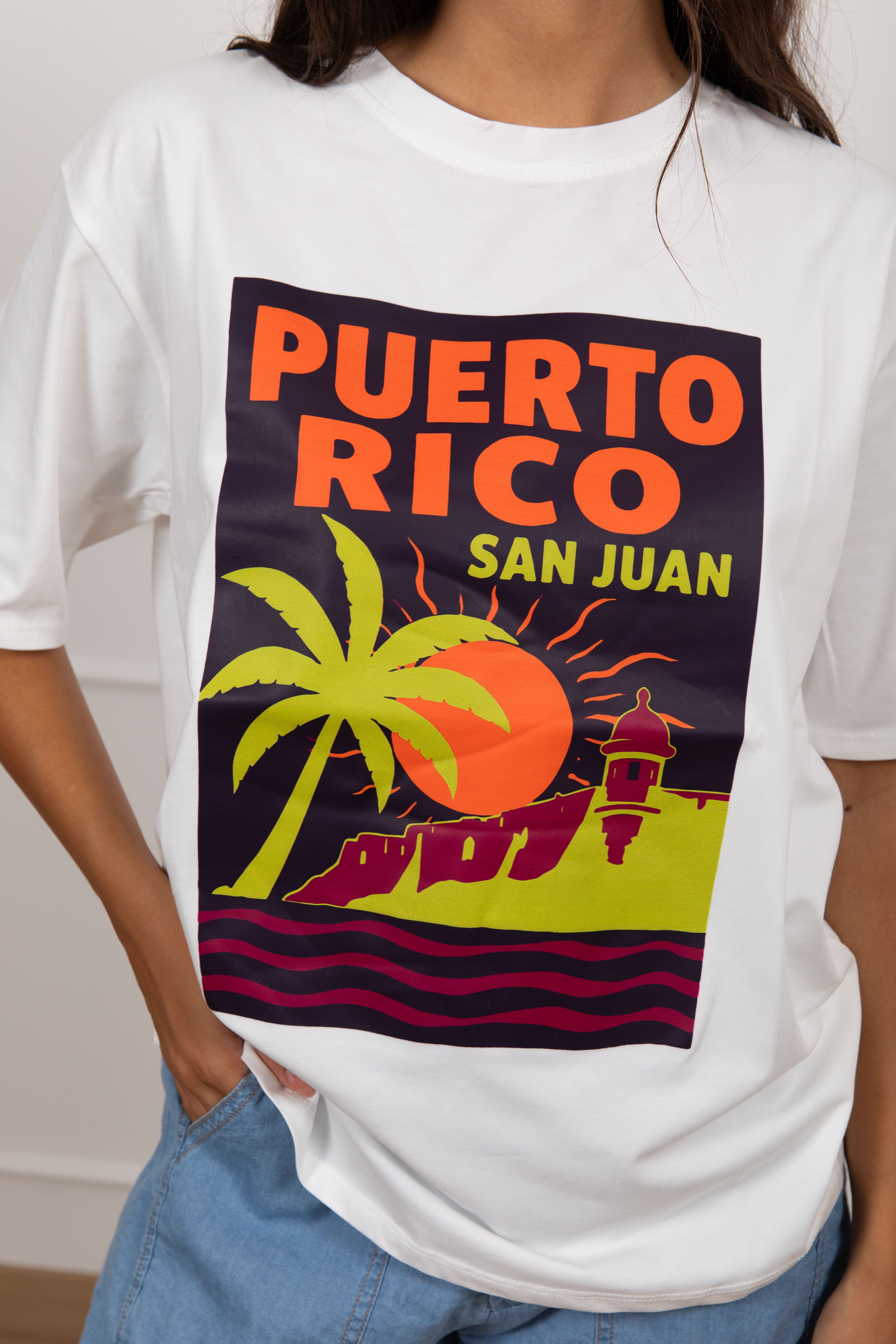 T-shirt "Puerto Rico" Susy Mix