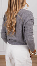 Maglia girocollo 100% lana variante grigio Tensione IN