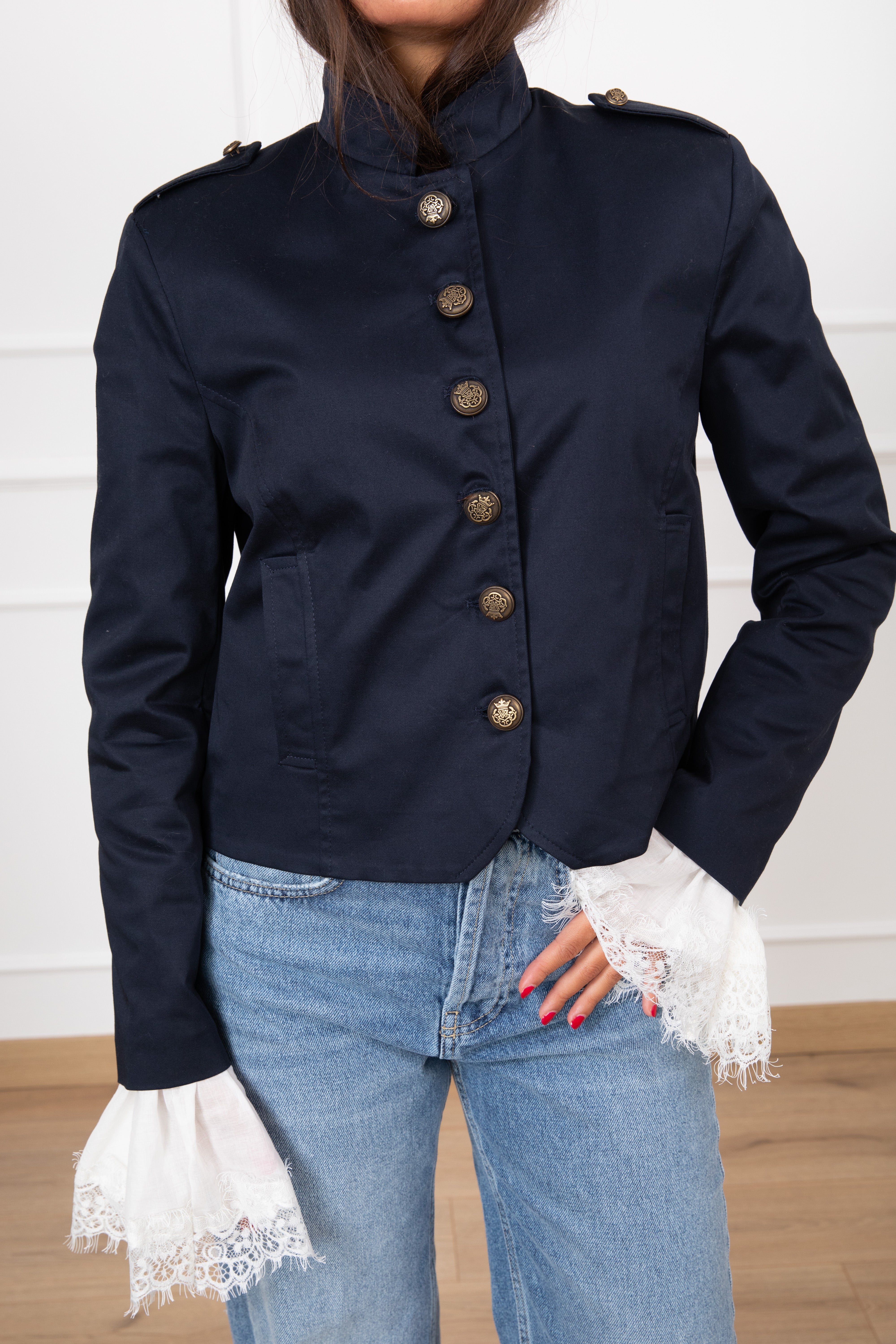 Giacca cropped napoleon Tensione IN