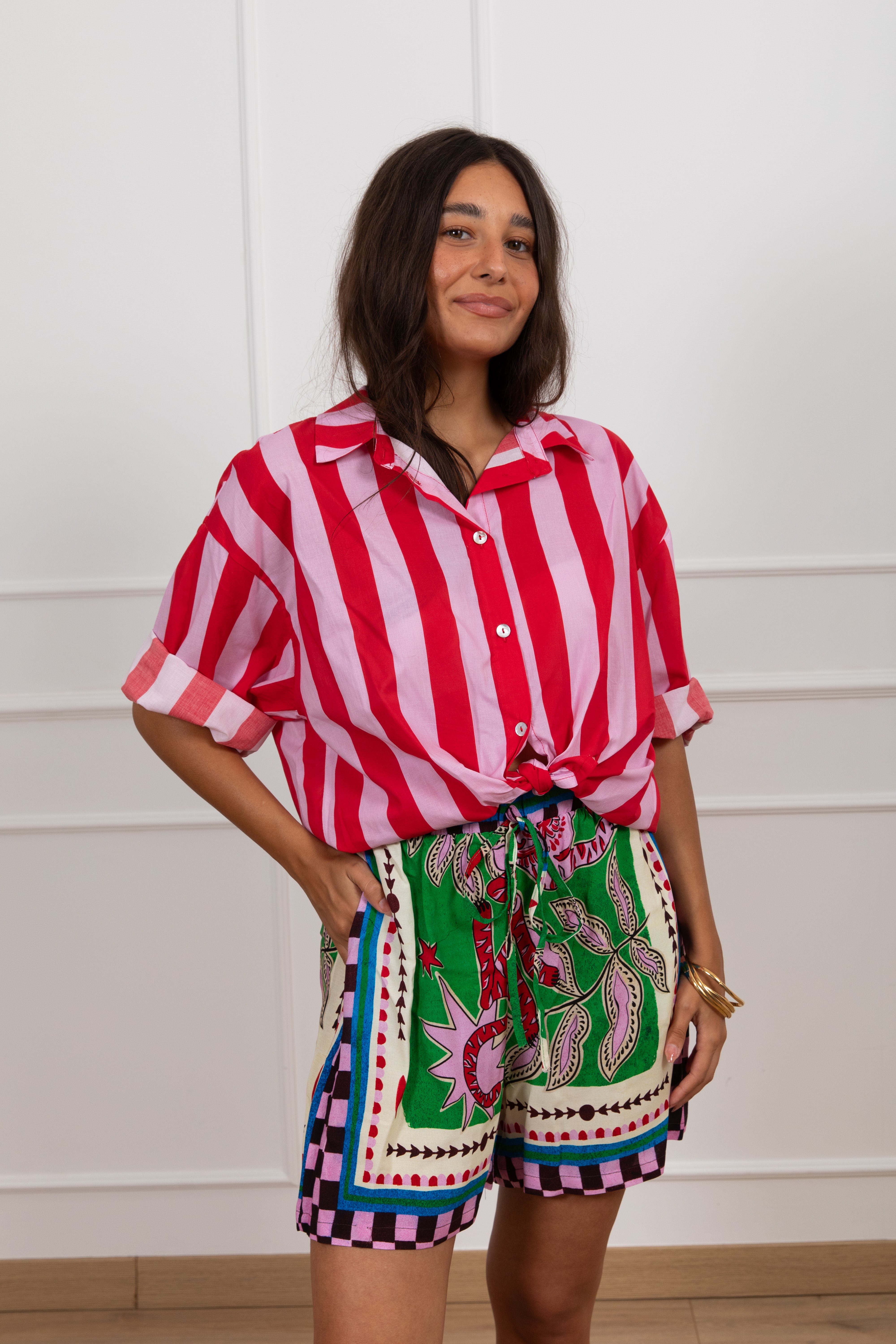 Shorts fantasia tigre Susy Mix