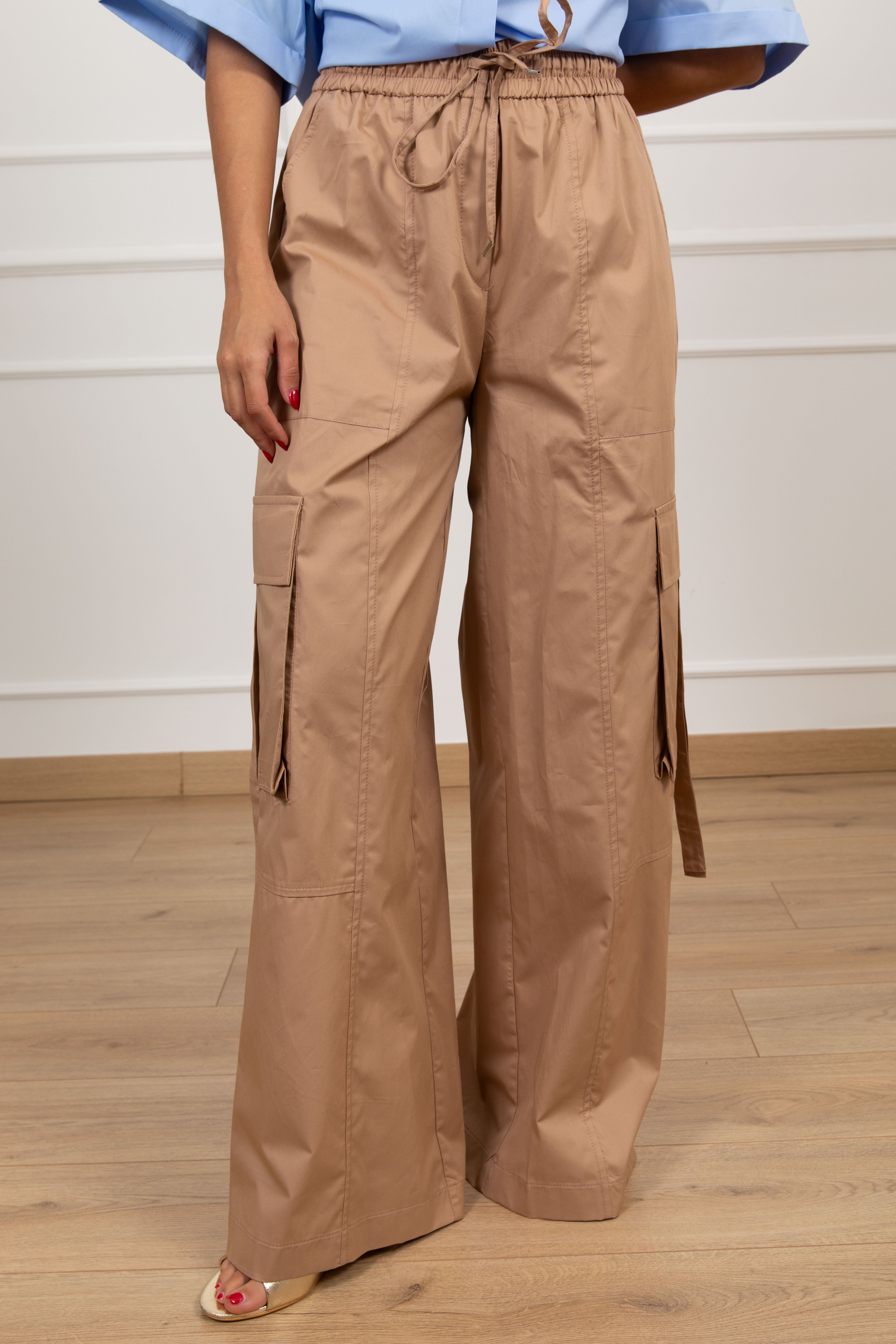 Pantalone cargo in cotone Tensione IN