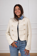 Giacca napoleon in tweed Tensione IN