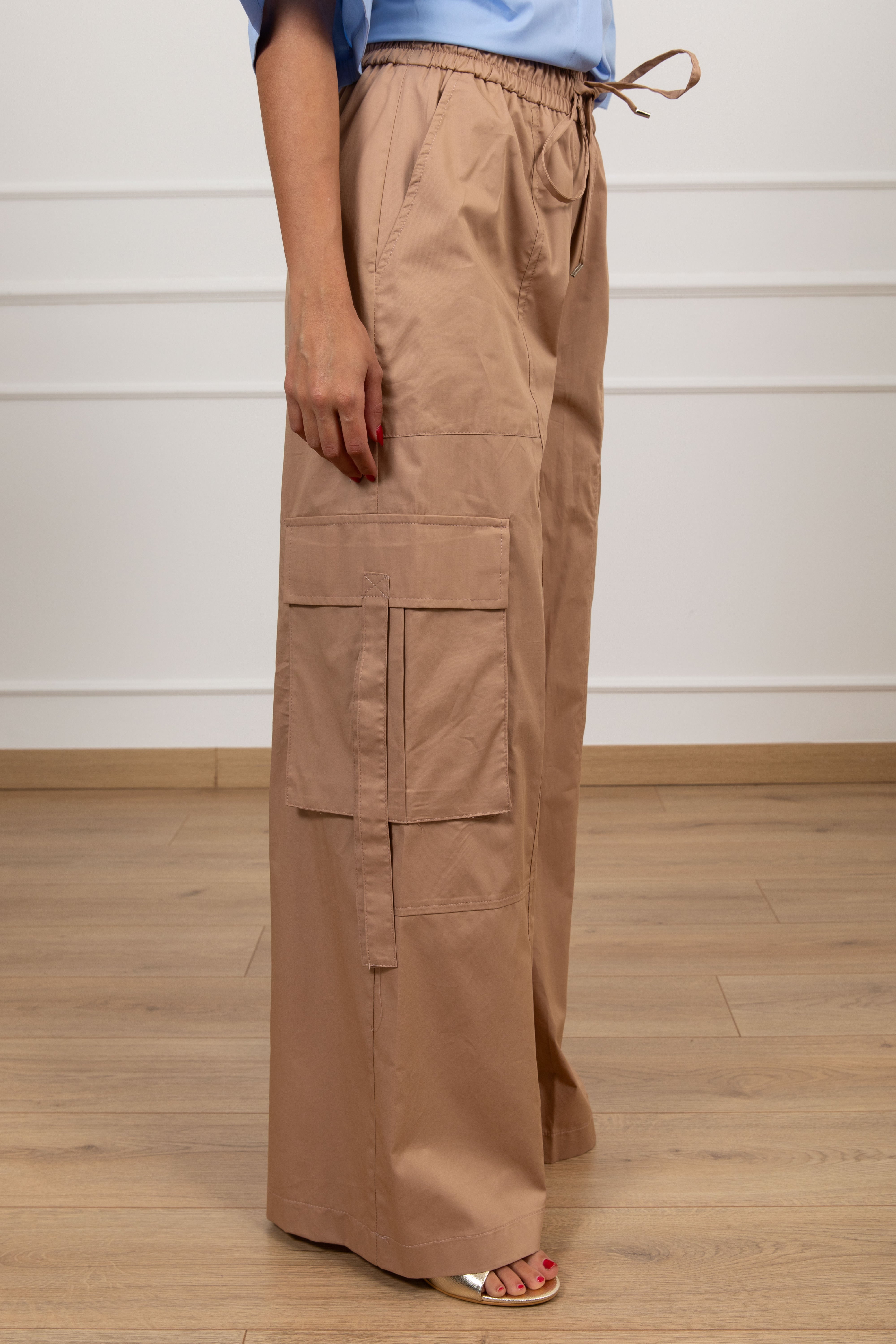 Pantalone cargo in cotone Tensione IN