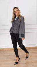 Pantalone con pinces e ghetta ViCOLO