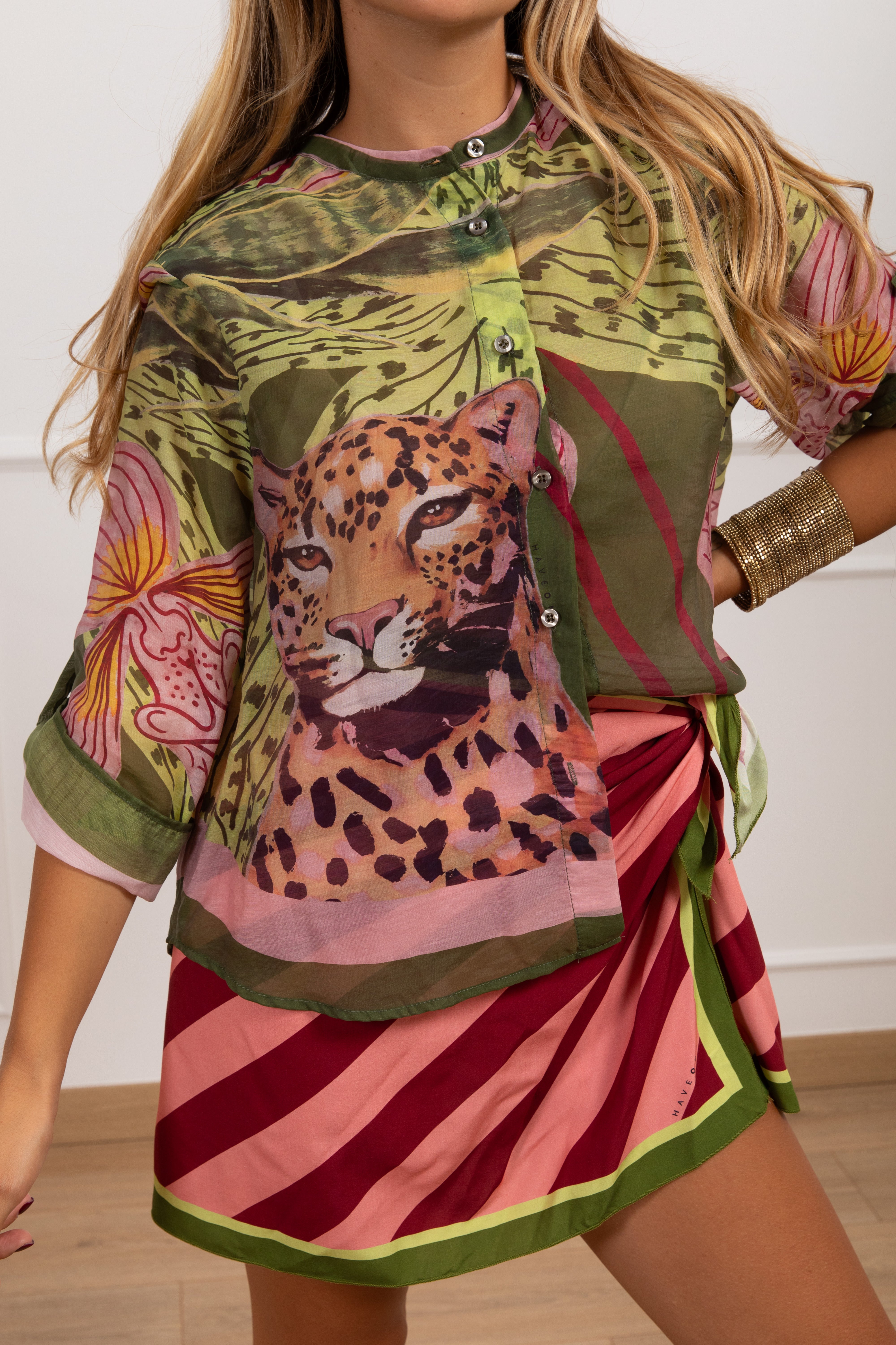 PRE-ORDER 13/07 Camicia fantasia "The Island" Haveone