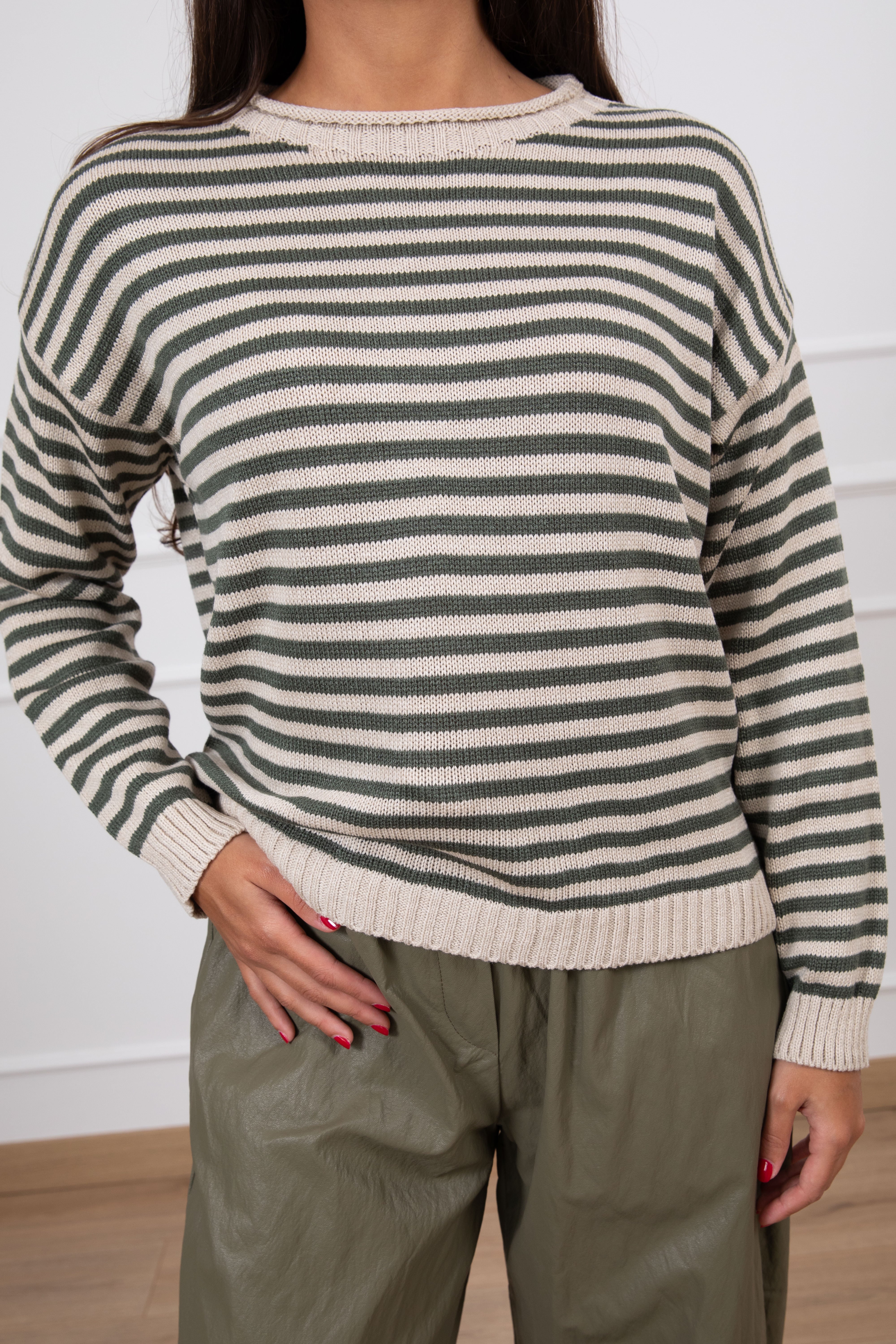 Maglia a righe in modal Tensione IN