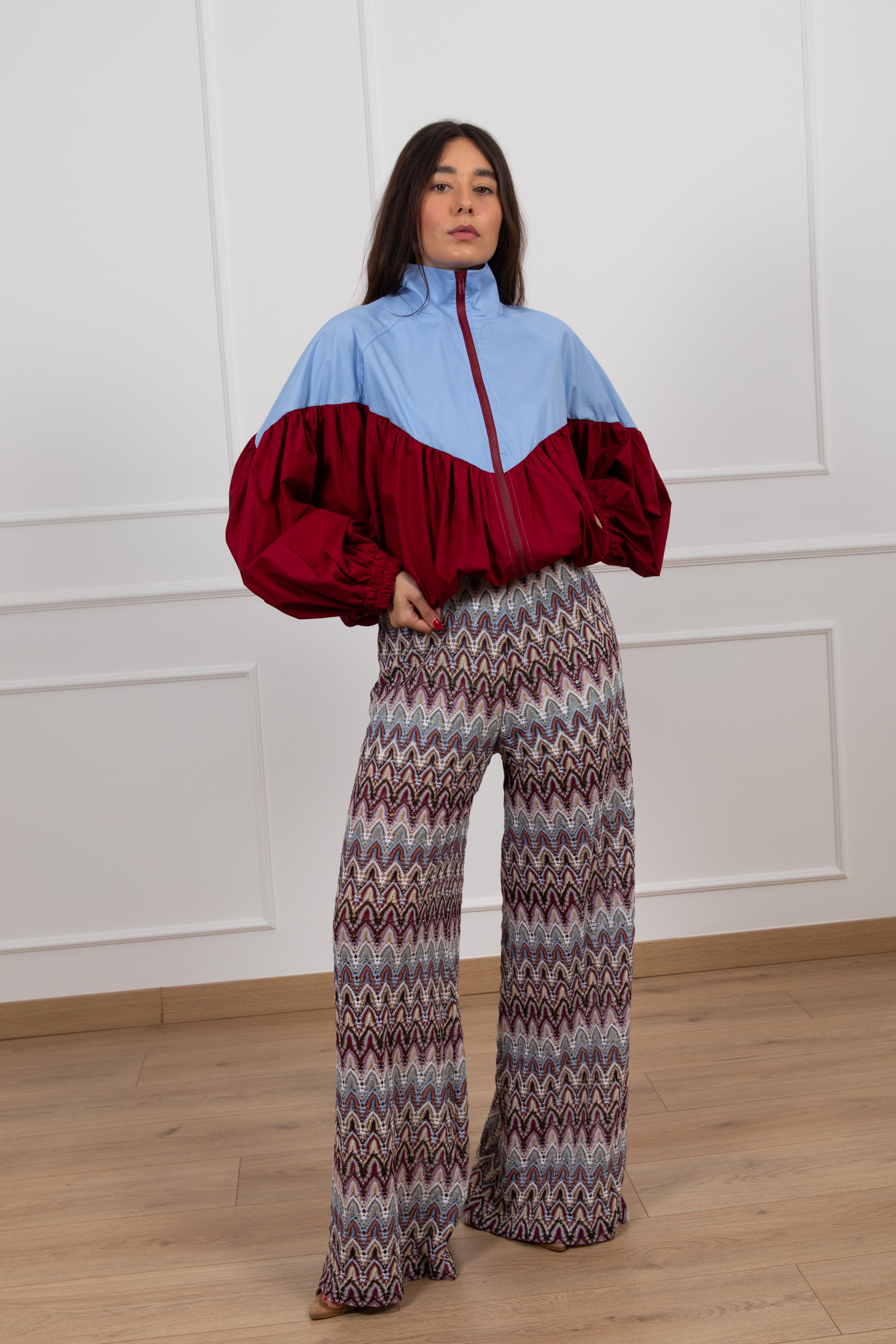 Bomber color-block Tensione IN