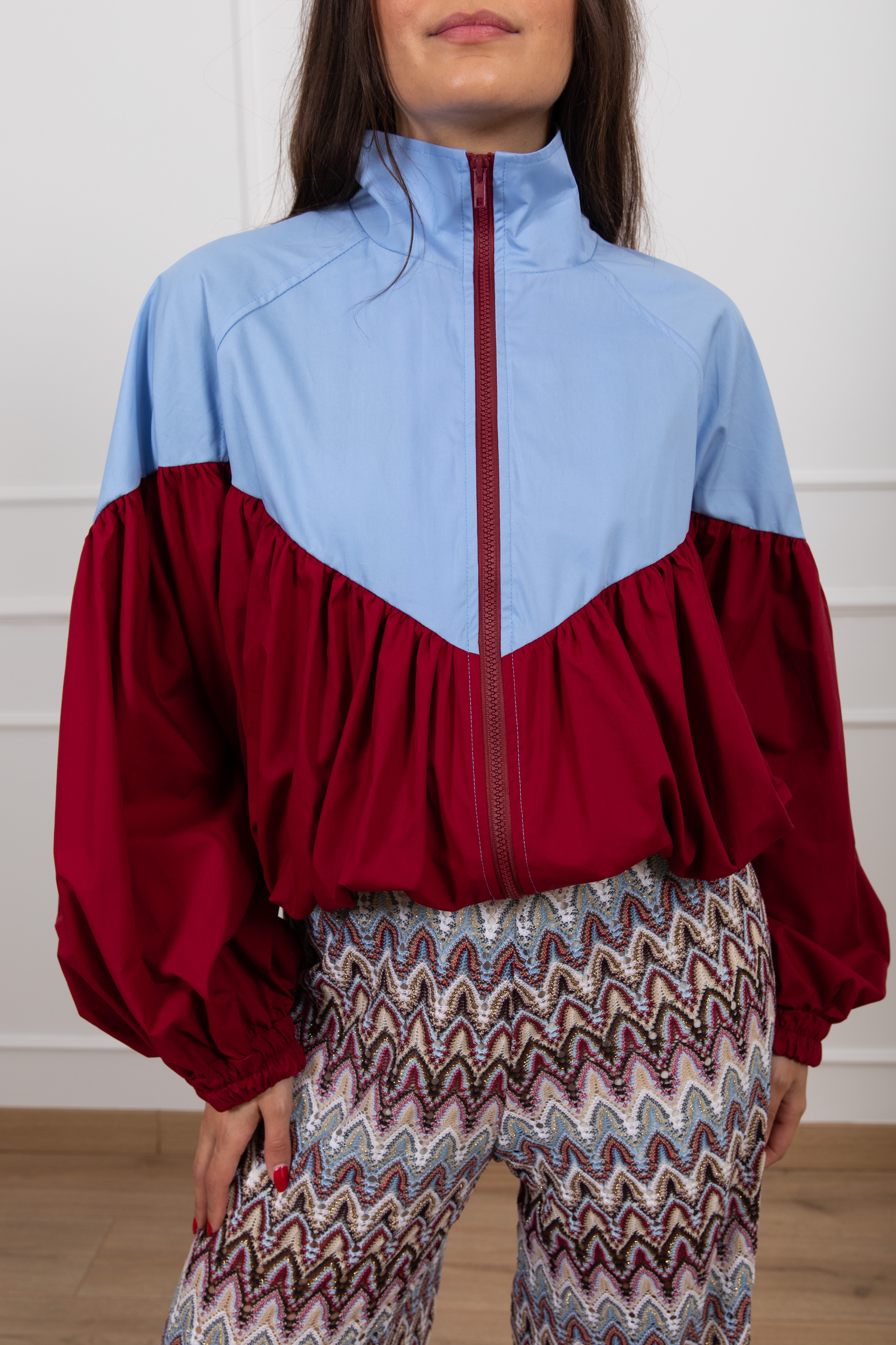 Bomber color-block Tensione IN