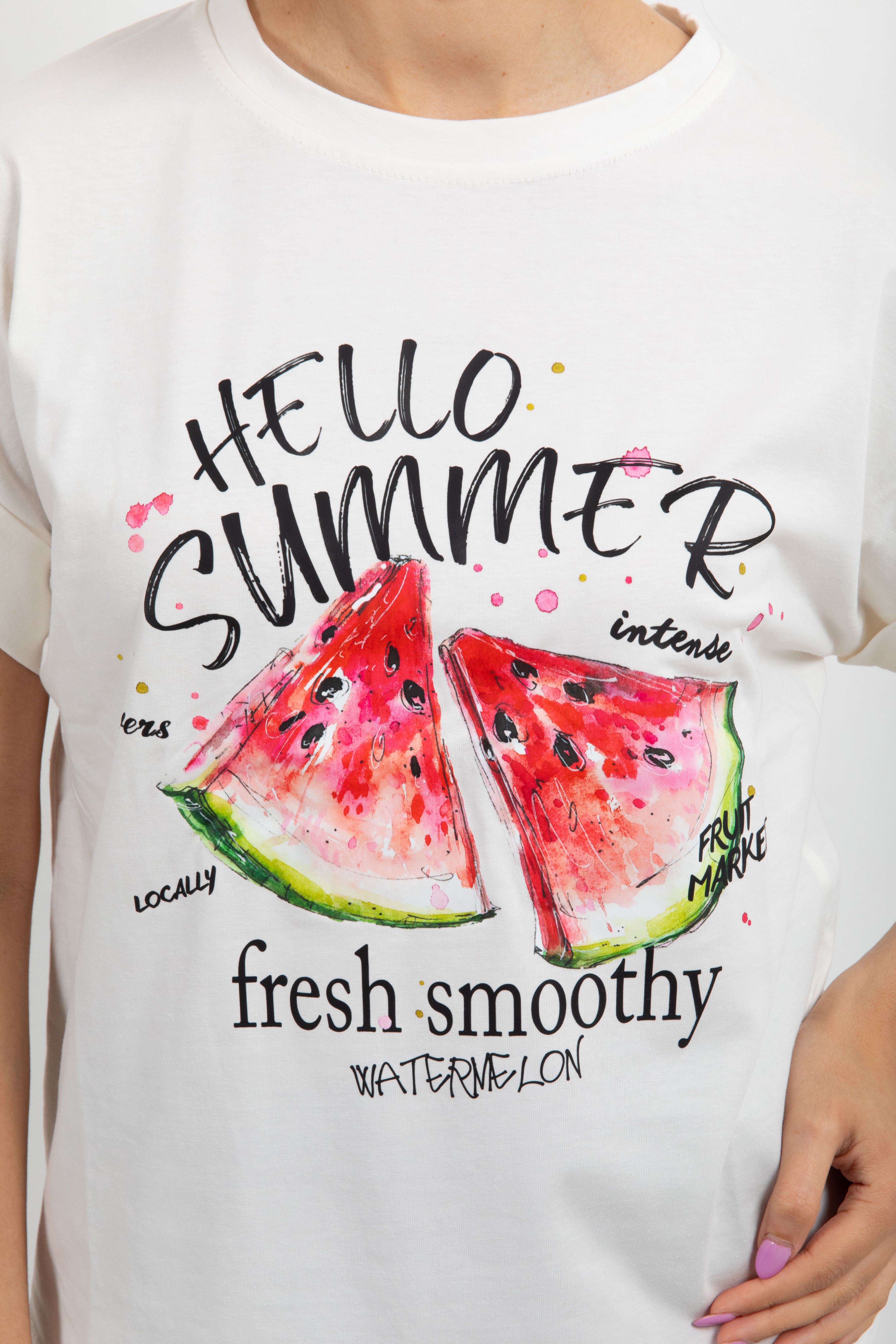 T-shirt "Hello summer" Susy Mix
