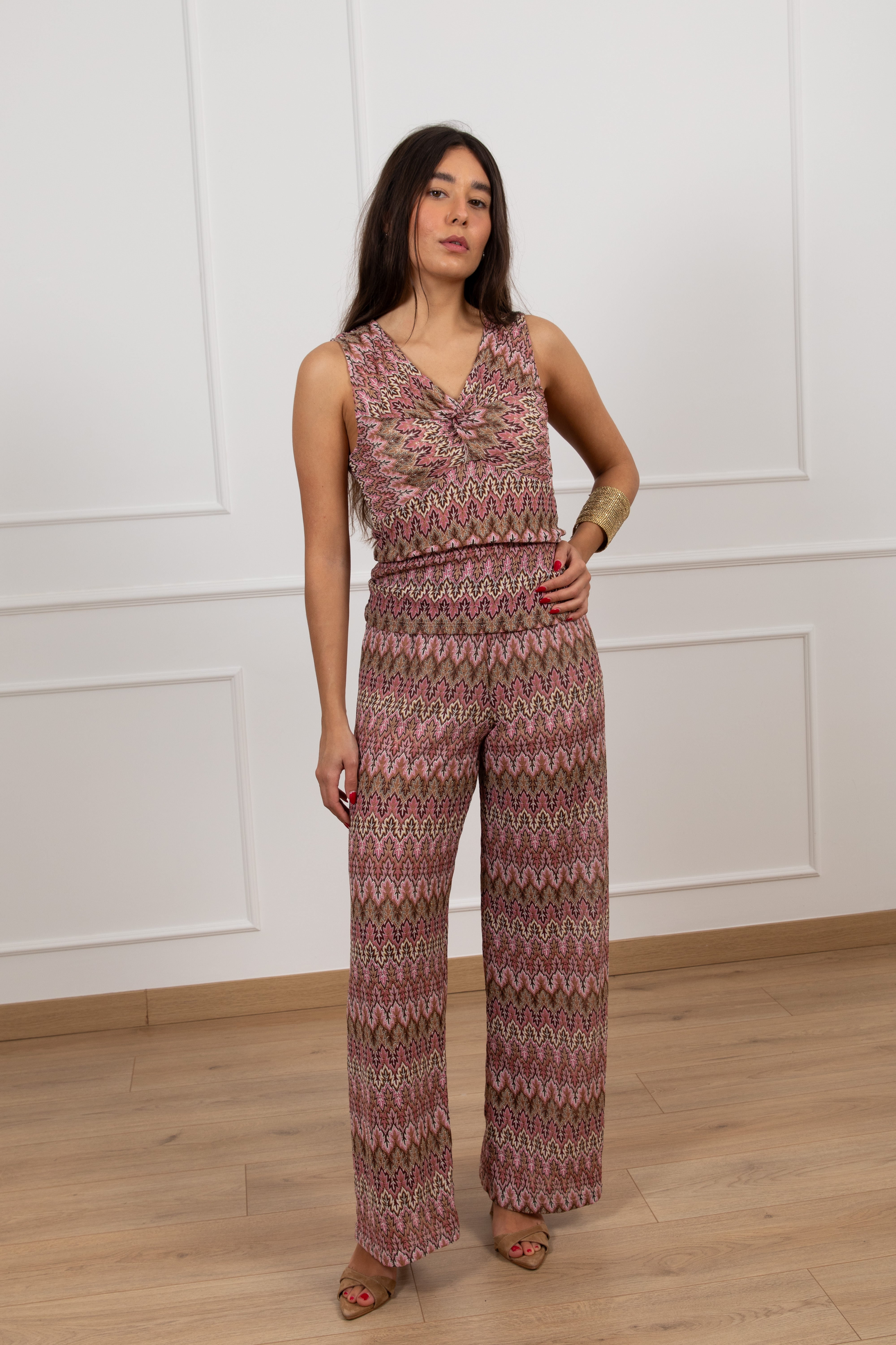 Pantalone motivo zig-zag Susy Mix