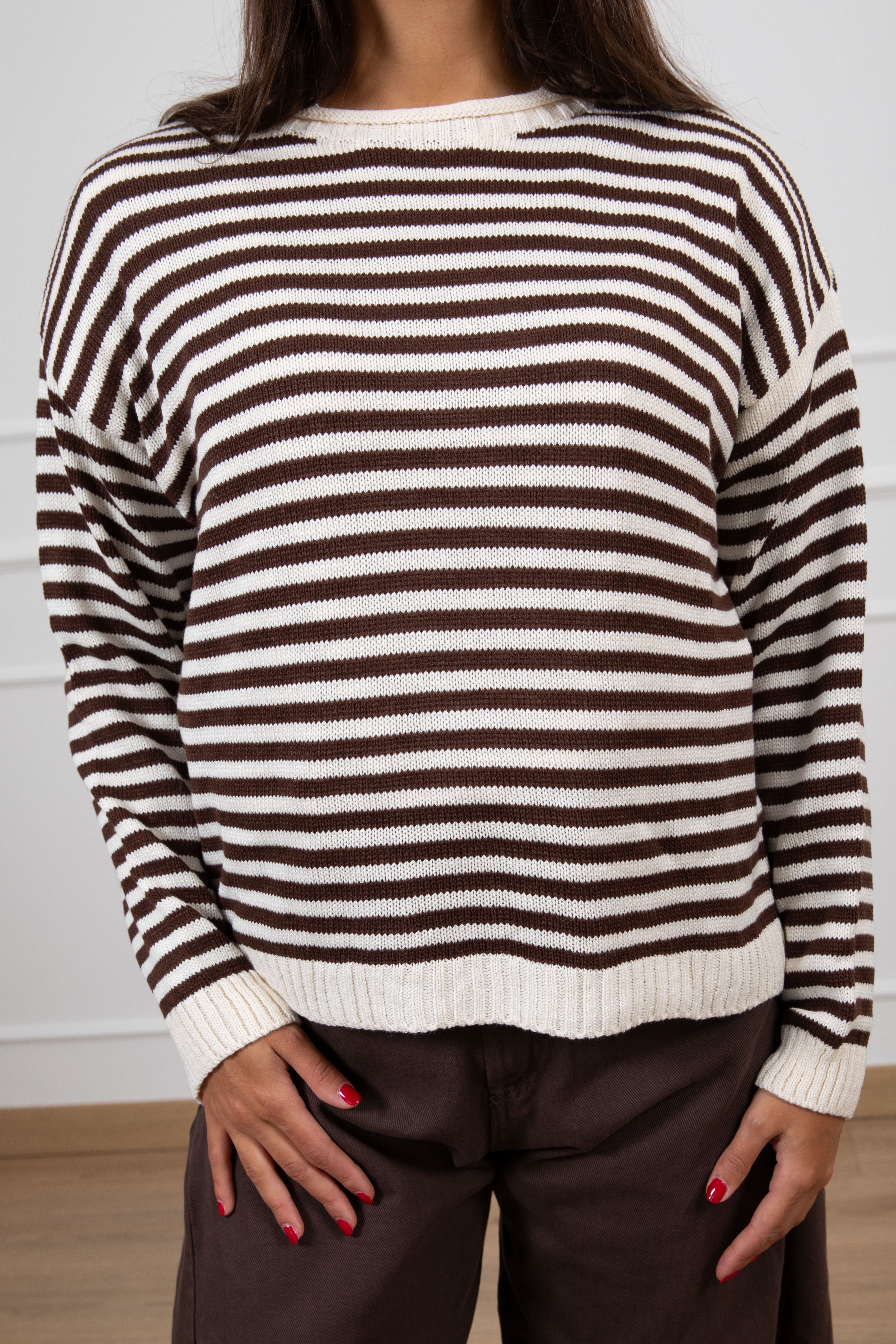 Maglia a righe in modal Tensione IN