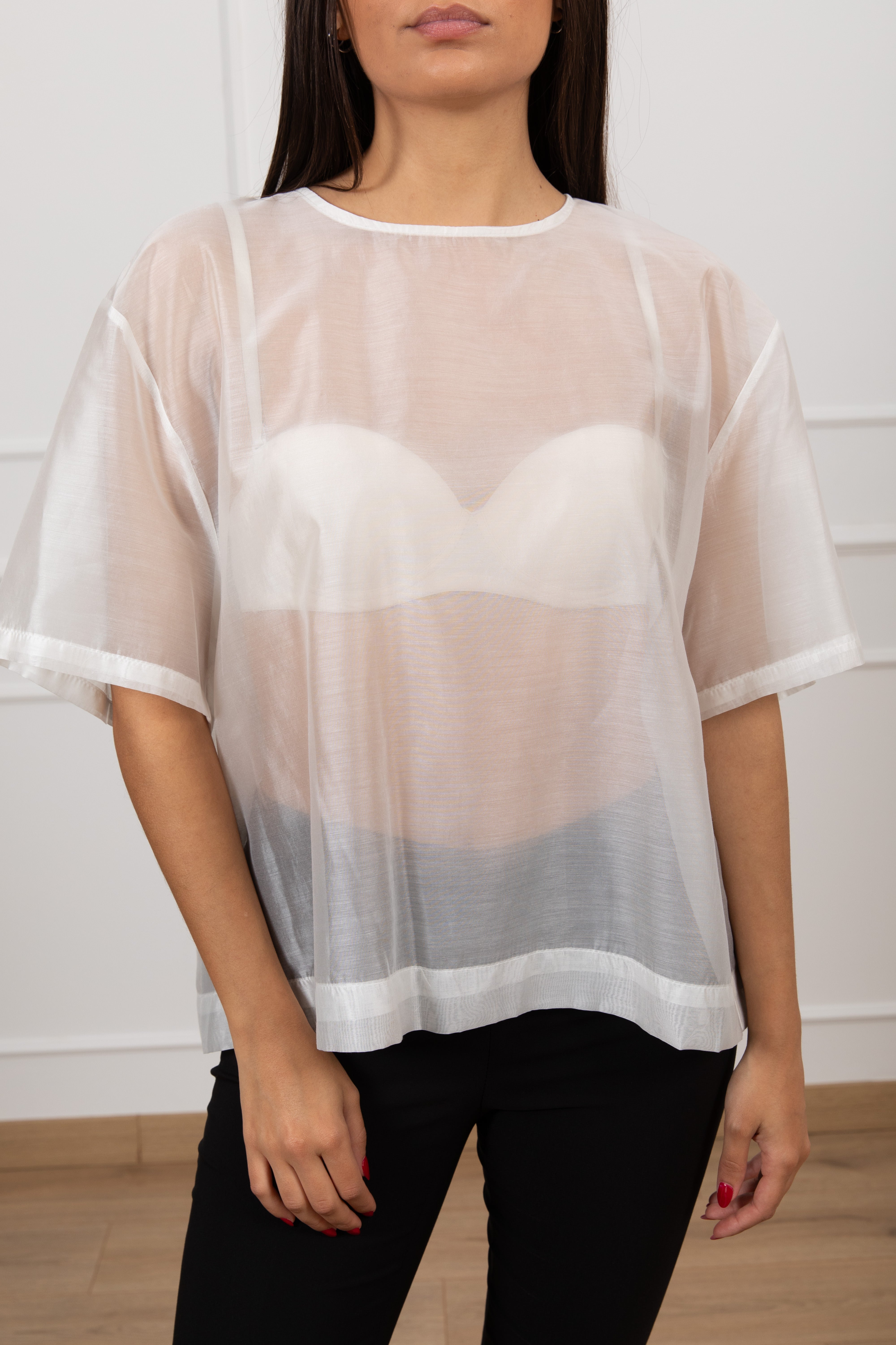 Blusa in lyocell ViCOLO