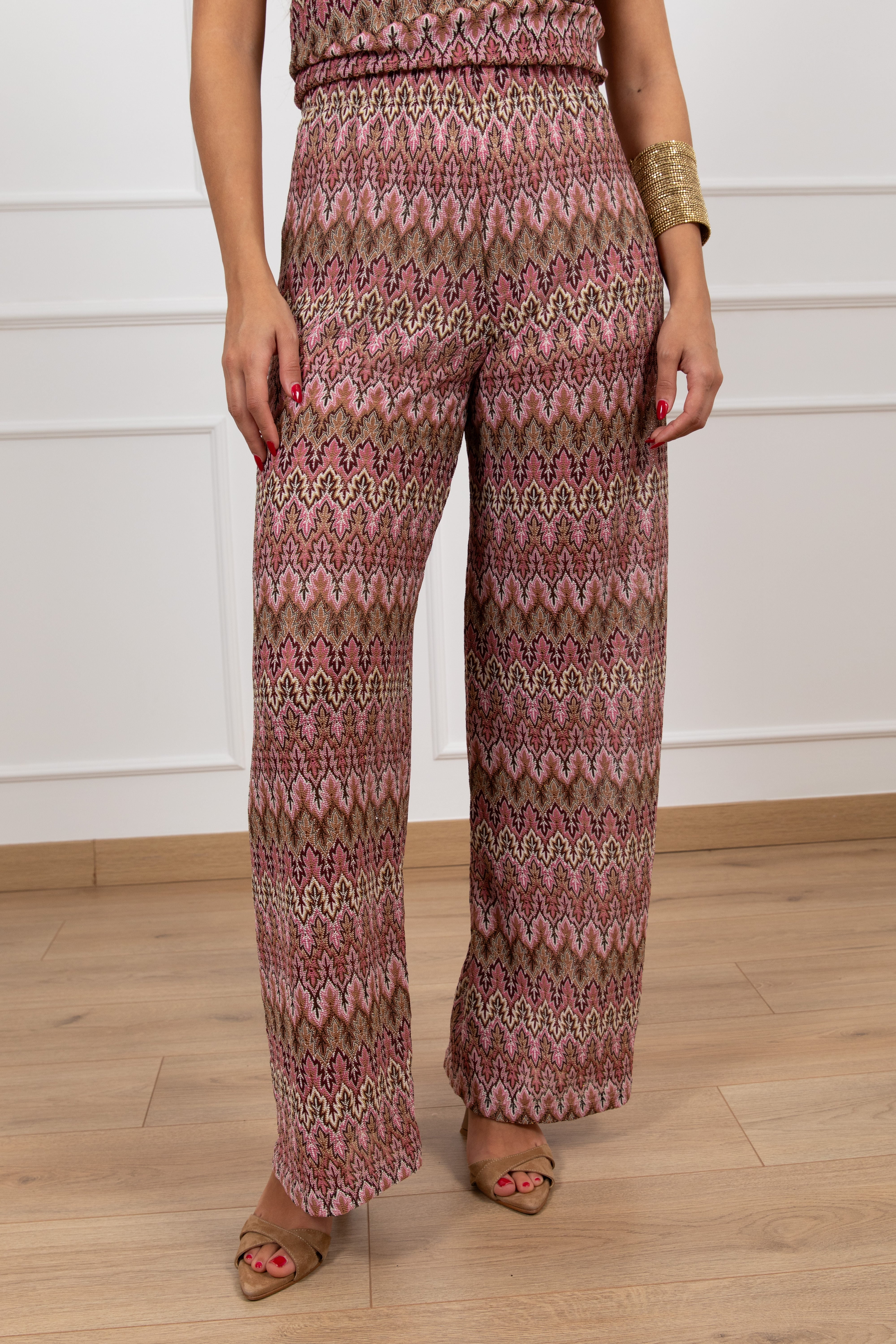 Pantalone motivo zig-zag Susy Mix