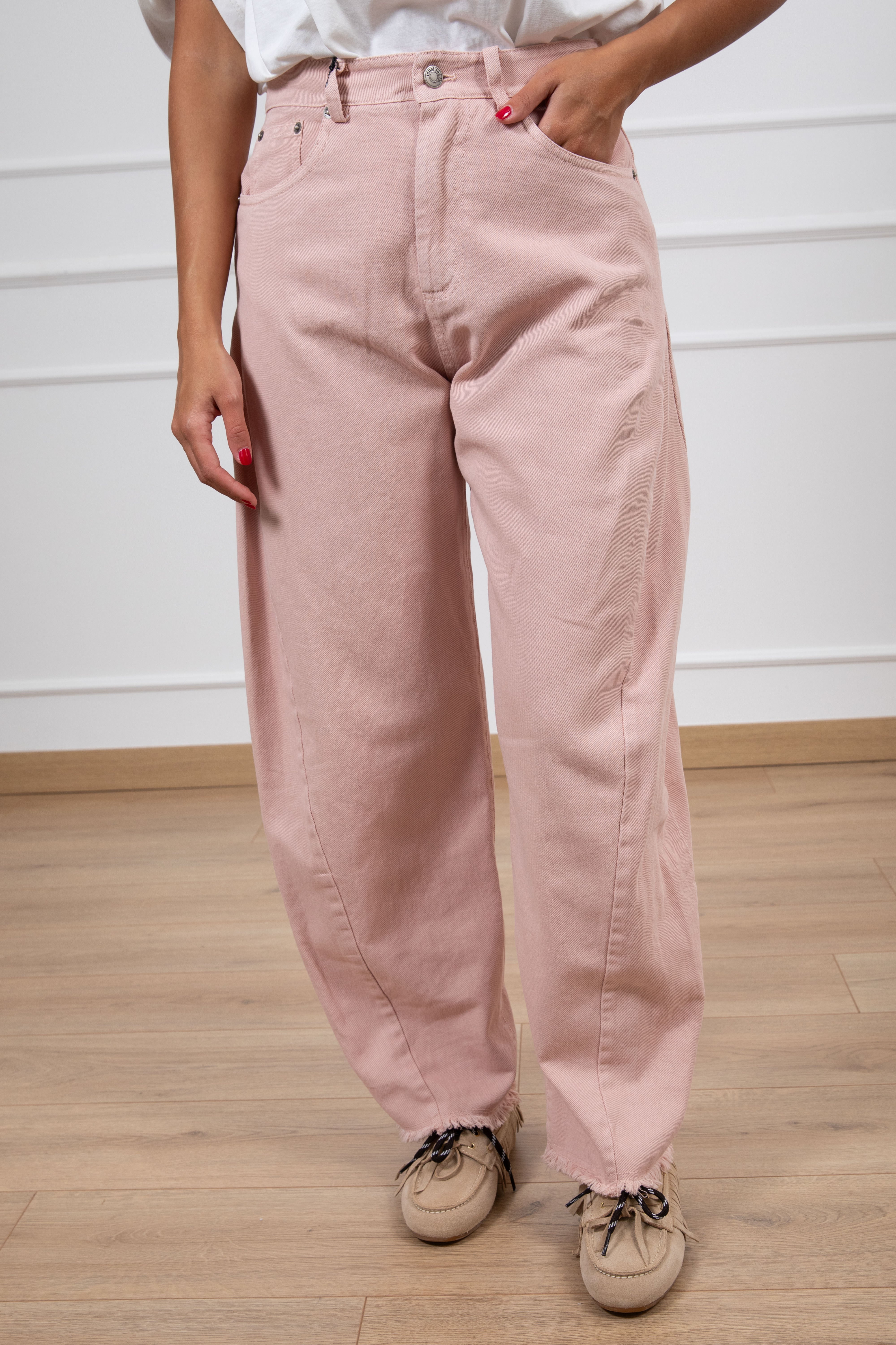 Jeans color balloon-fit Tensione IN