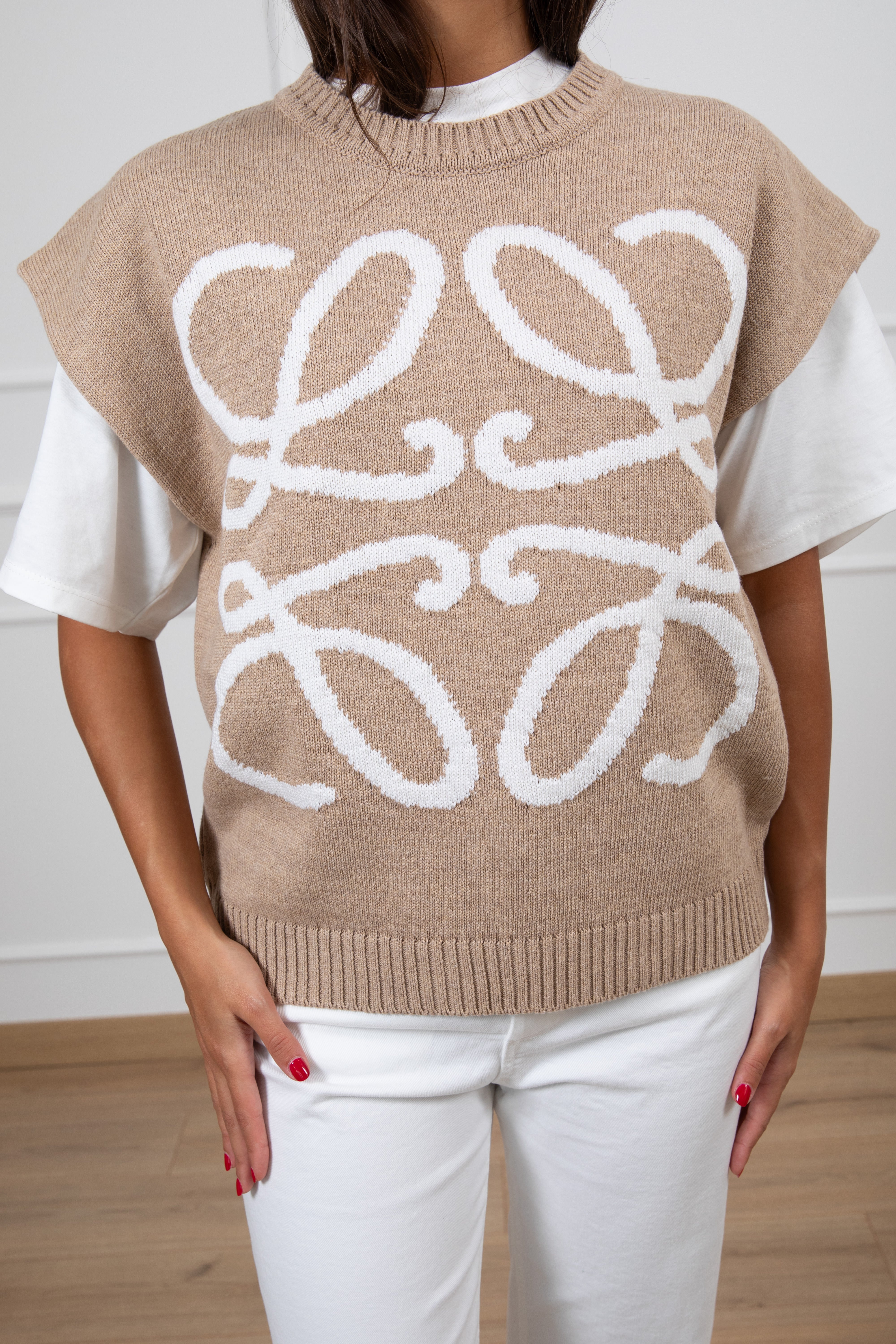 Gilet con ricamo Motel