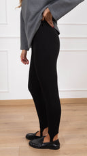 Coordinato felpa e leggings con ghetta variante grigio Haveone
