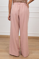 Tailleur giacca manica corta e pantalone gamba ampia Susy Mix