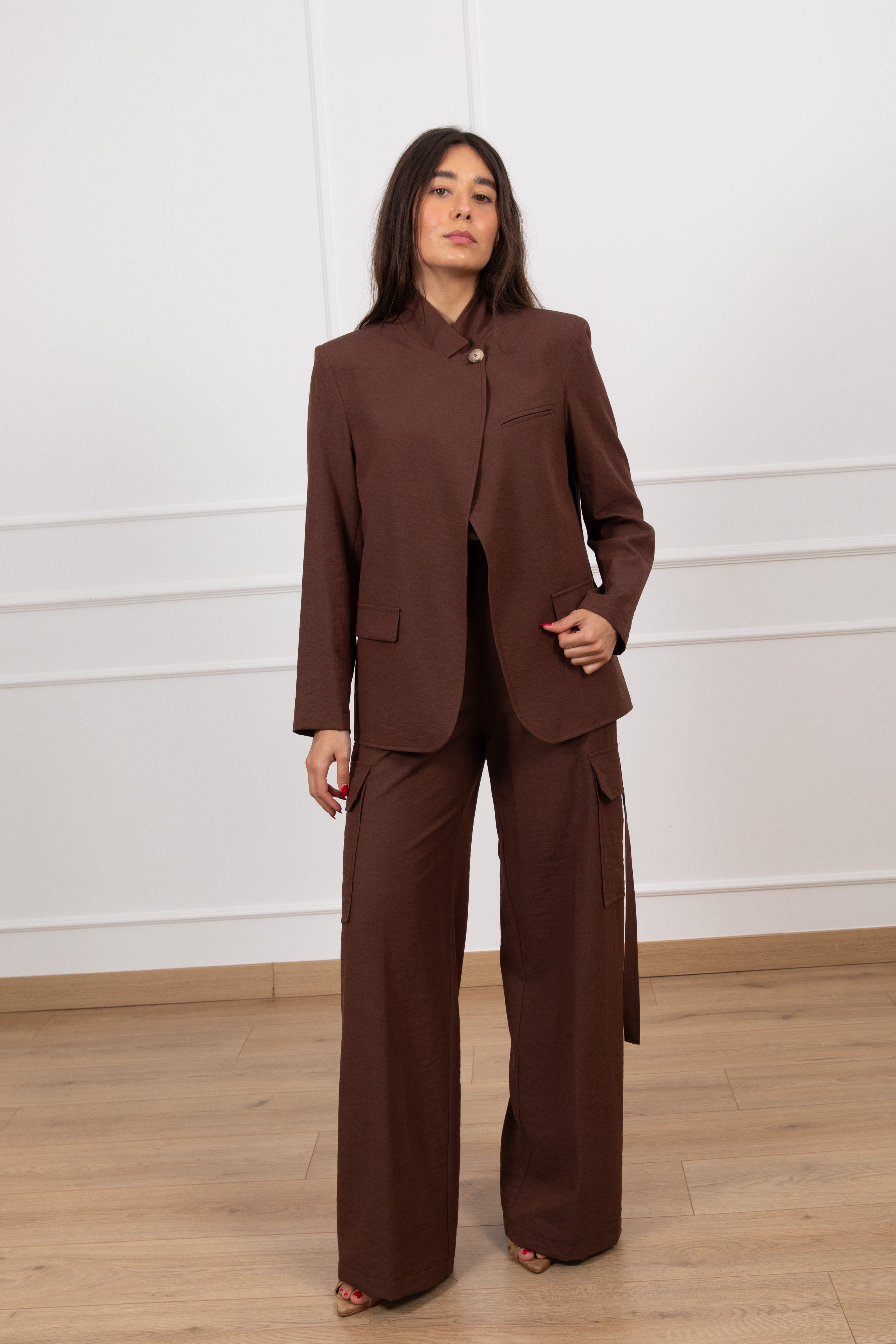 Pantalone cargo con gamba dritta Susy Mix