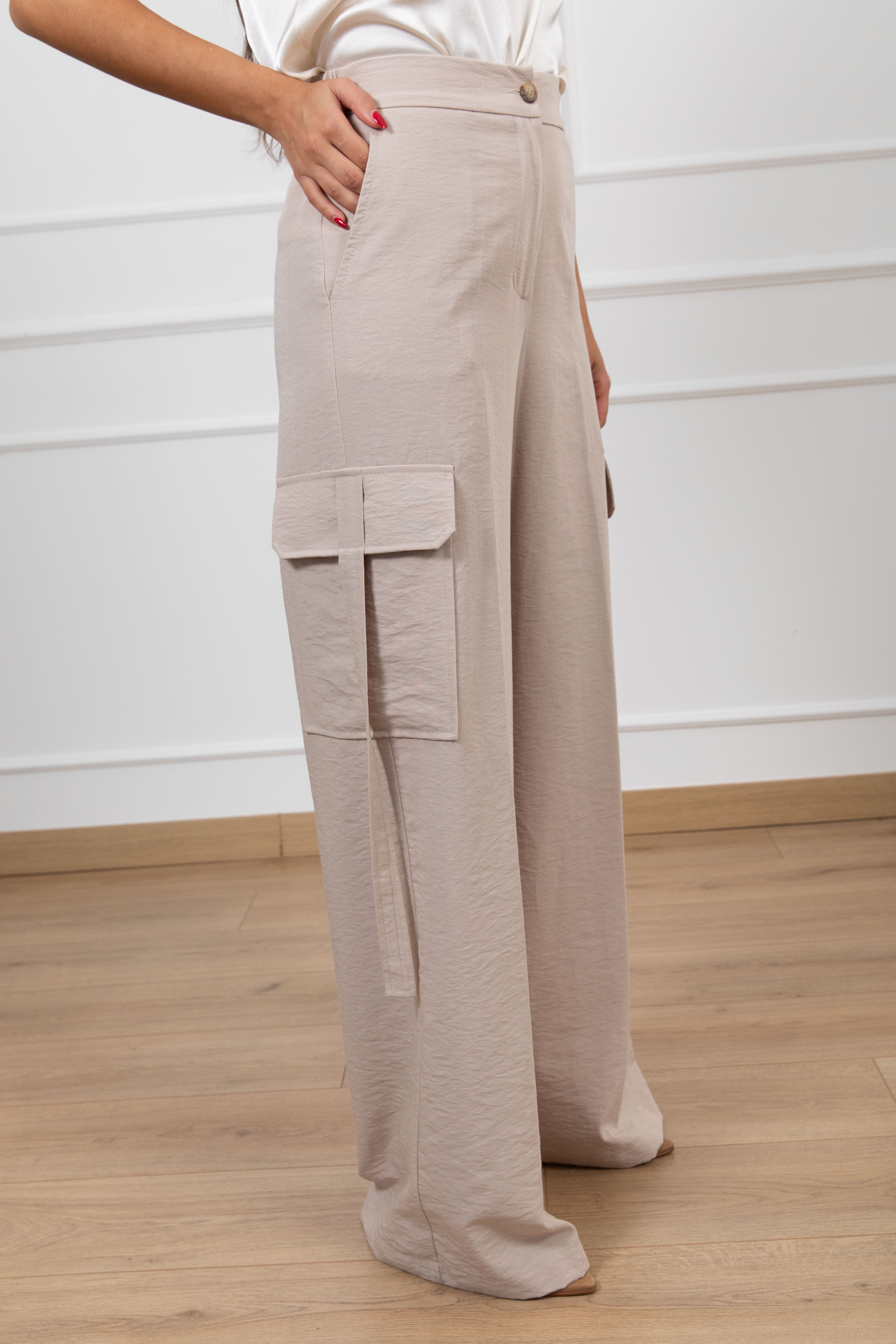 Pantalone cargo con gamba dritta Susy Mix