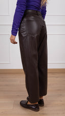 Pantalone Tom in eco-pelle variante moro Motel