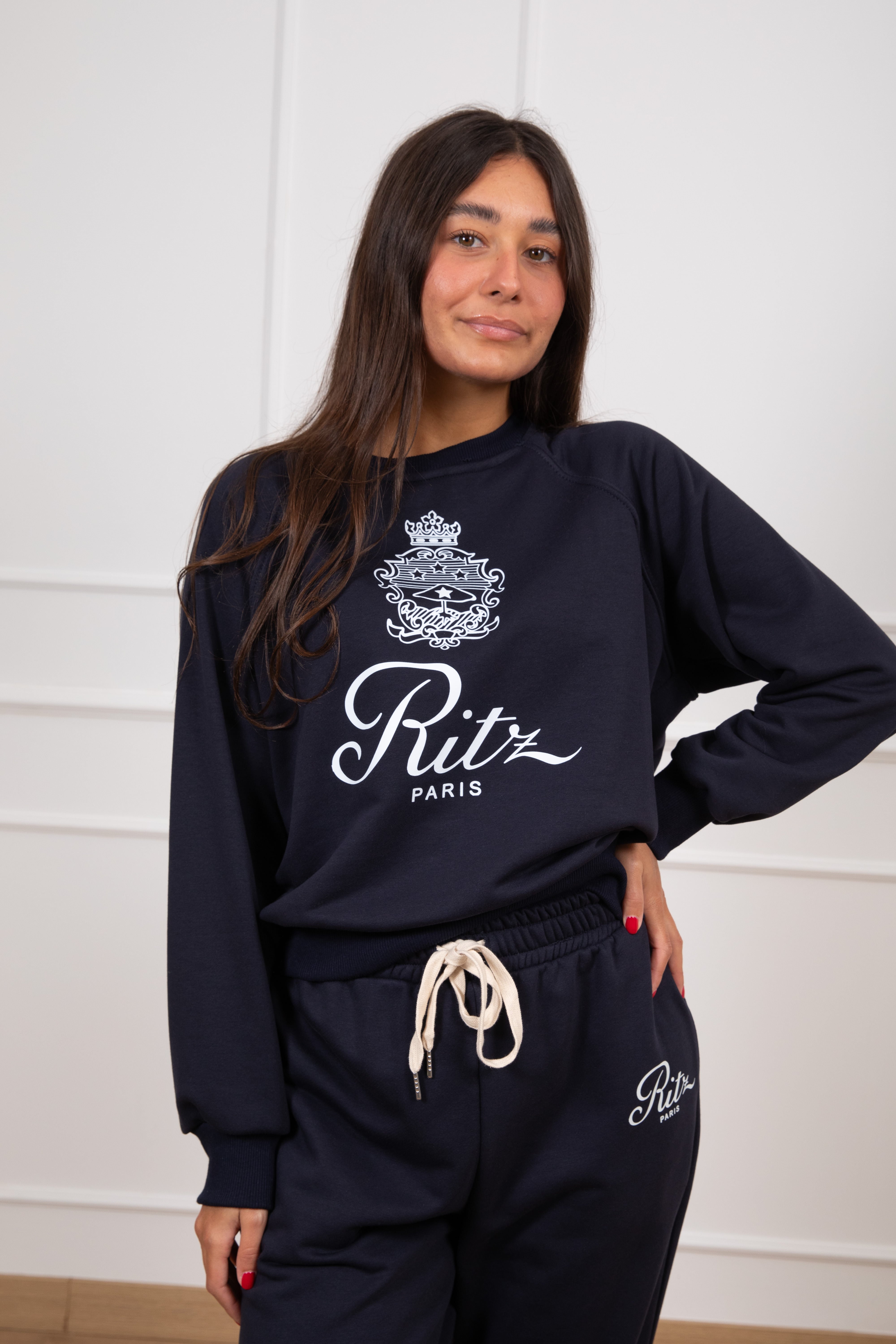 Felpa girocollo "Paris" Tensione IN