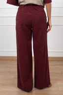 Pantalone in cupro con elastico sul retro Tensione IN