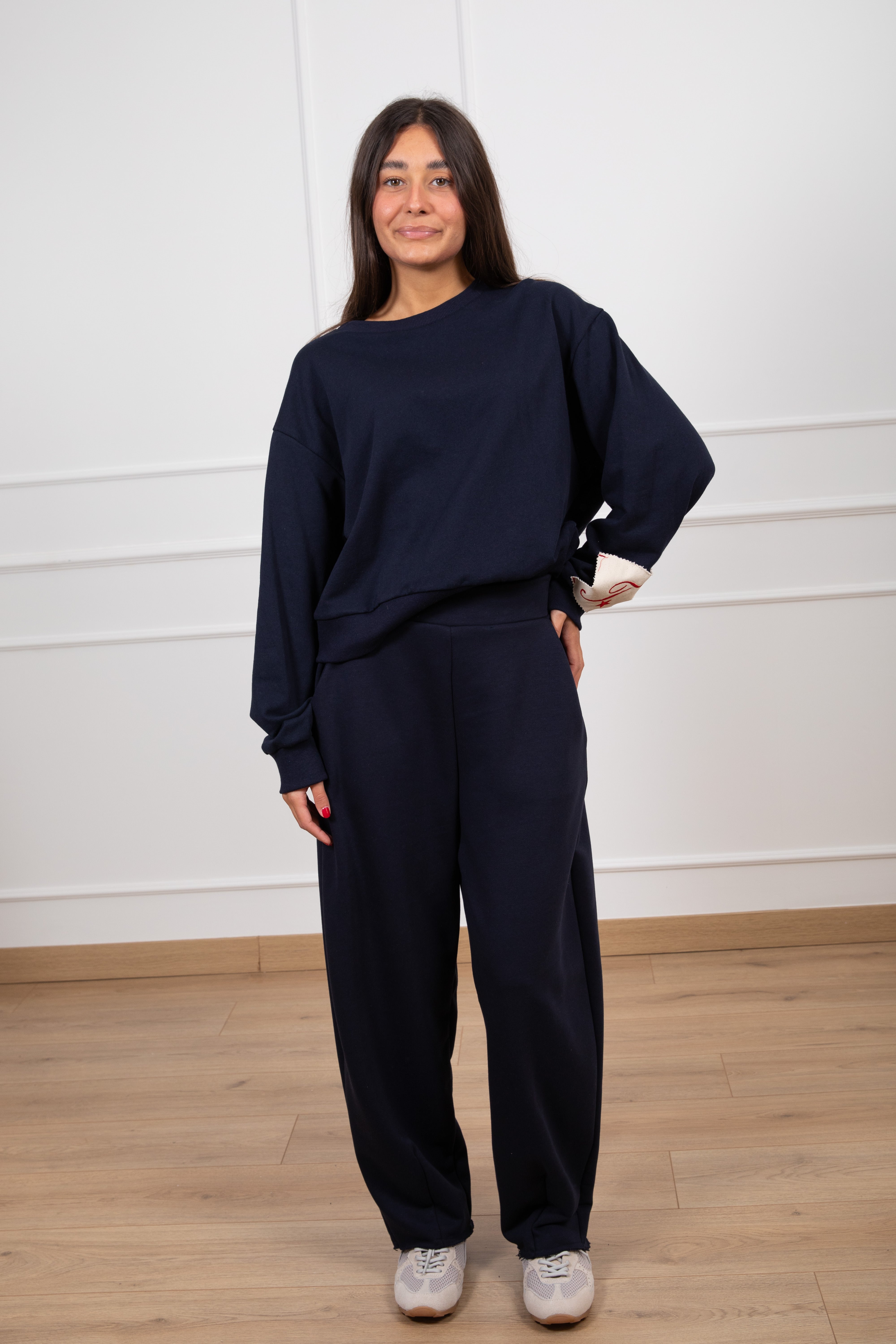 Pantalone in felpa balloon-fit Tensione IN