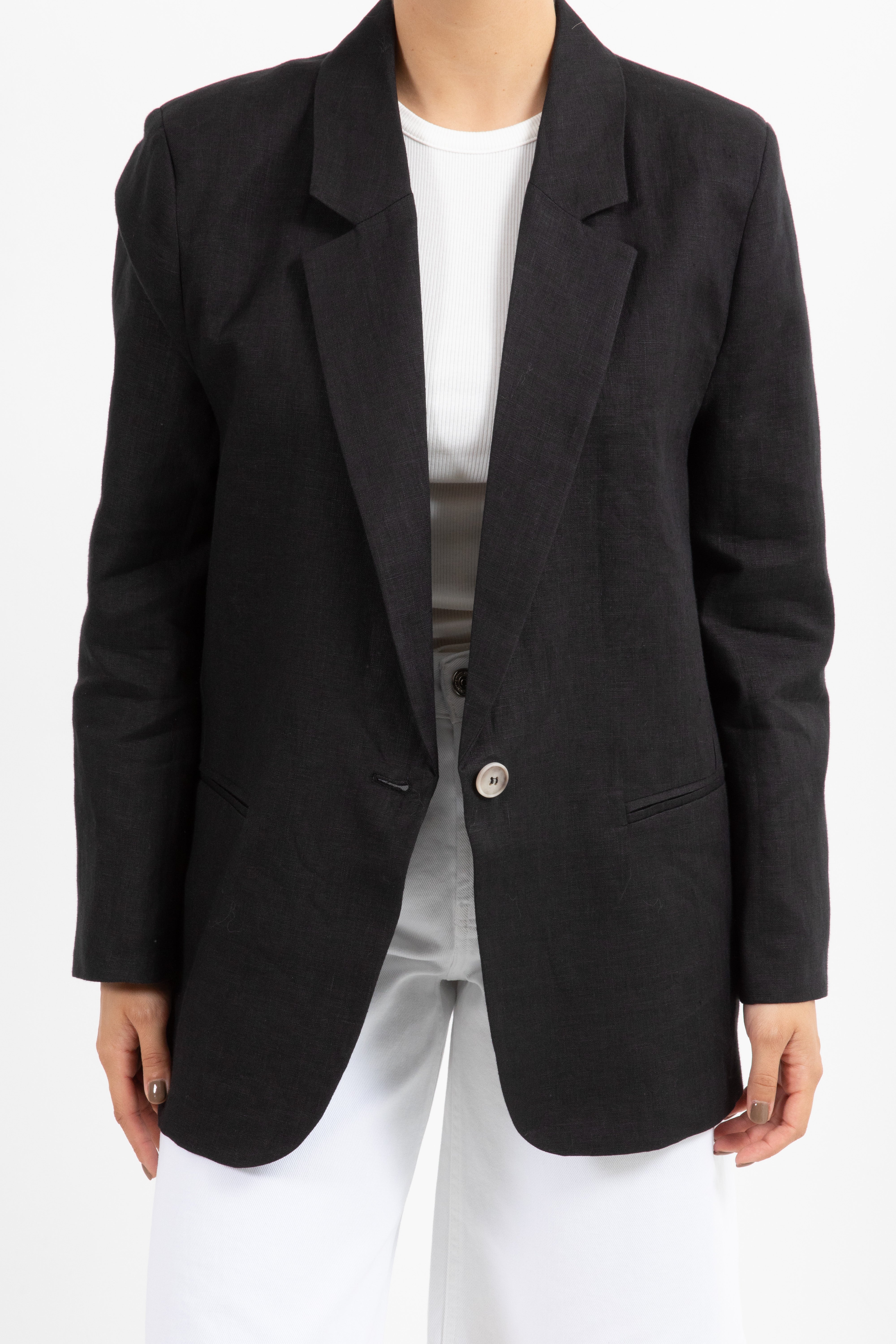 Giacca over-size 100% lino ViCOLO
