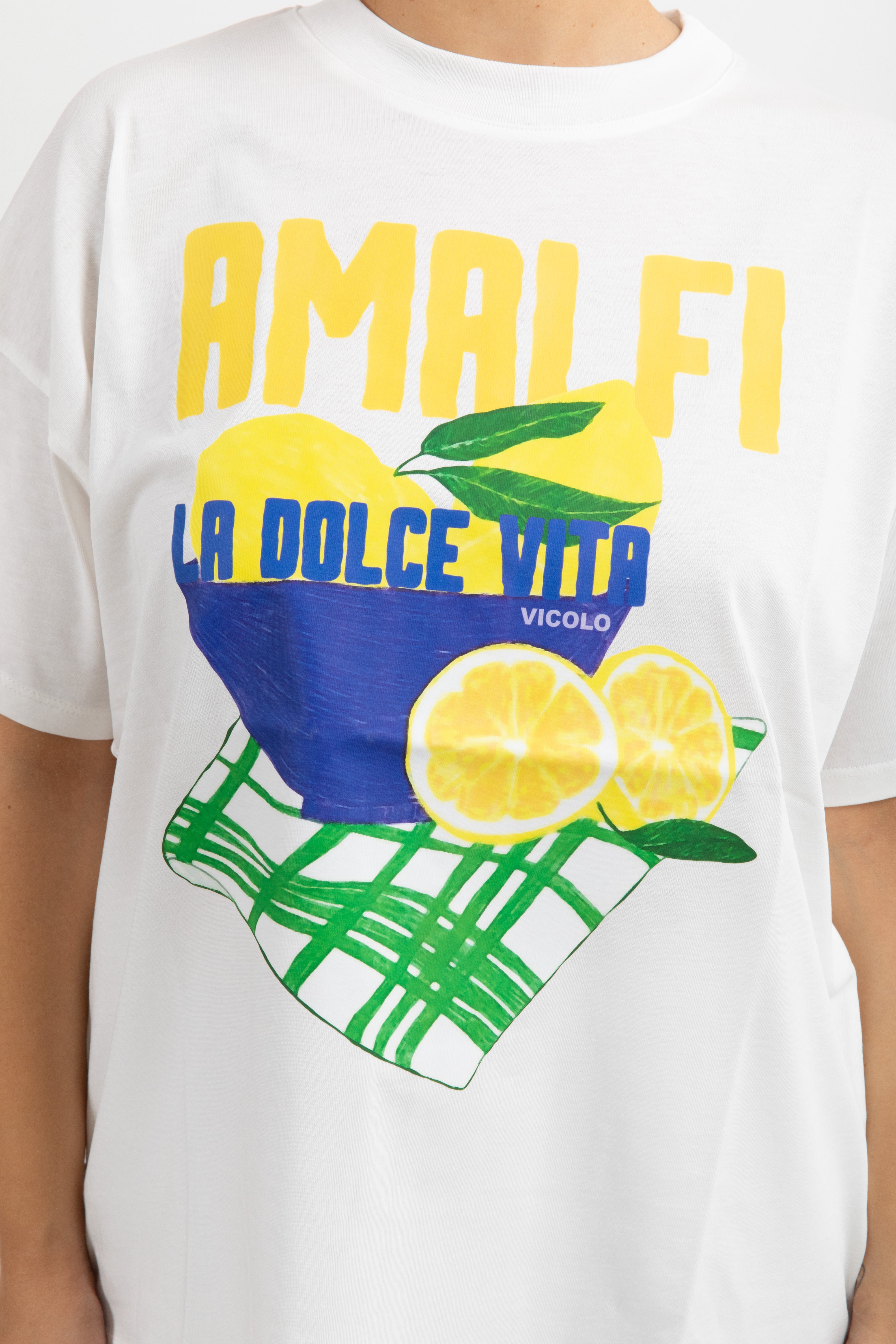 T-shirt over-size "Amalfi" ViCOLO