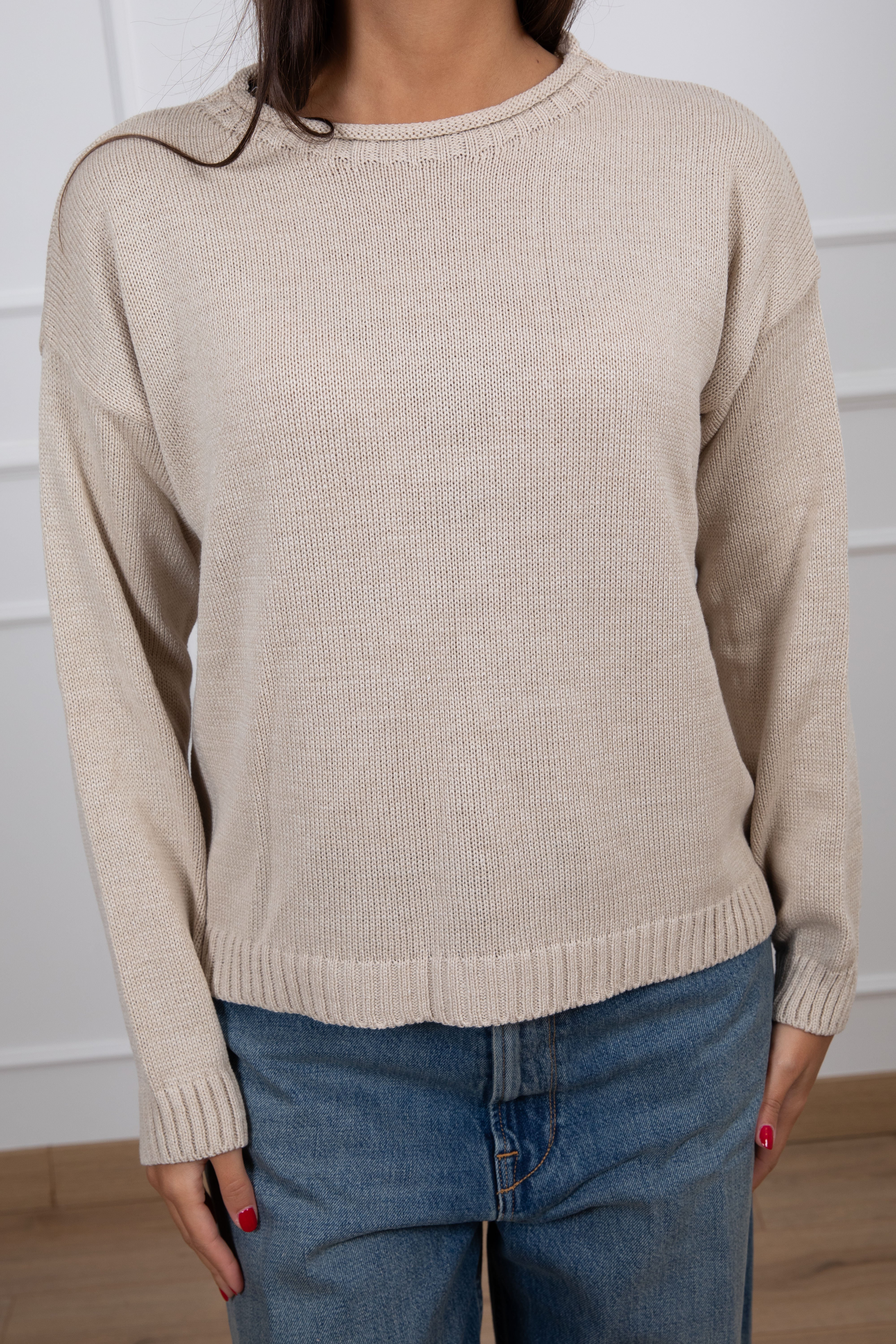 Maglia tinta unita in modal Tensione IN