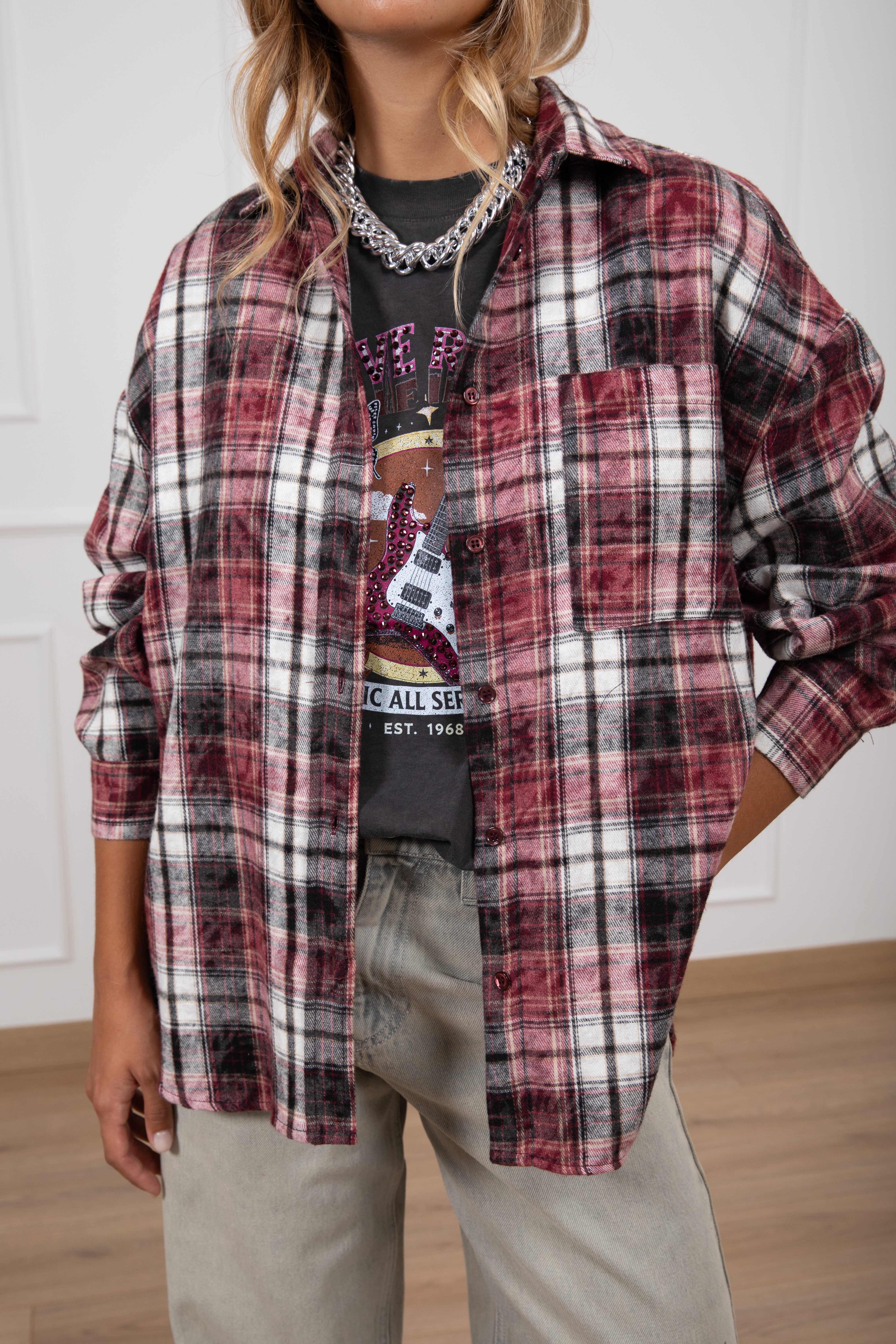 Camicia check in flanella ViCOLO