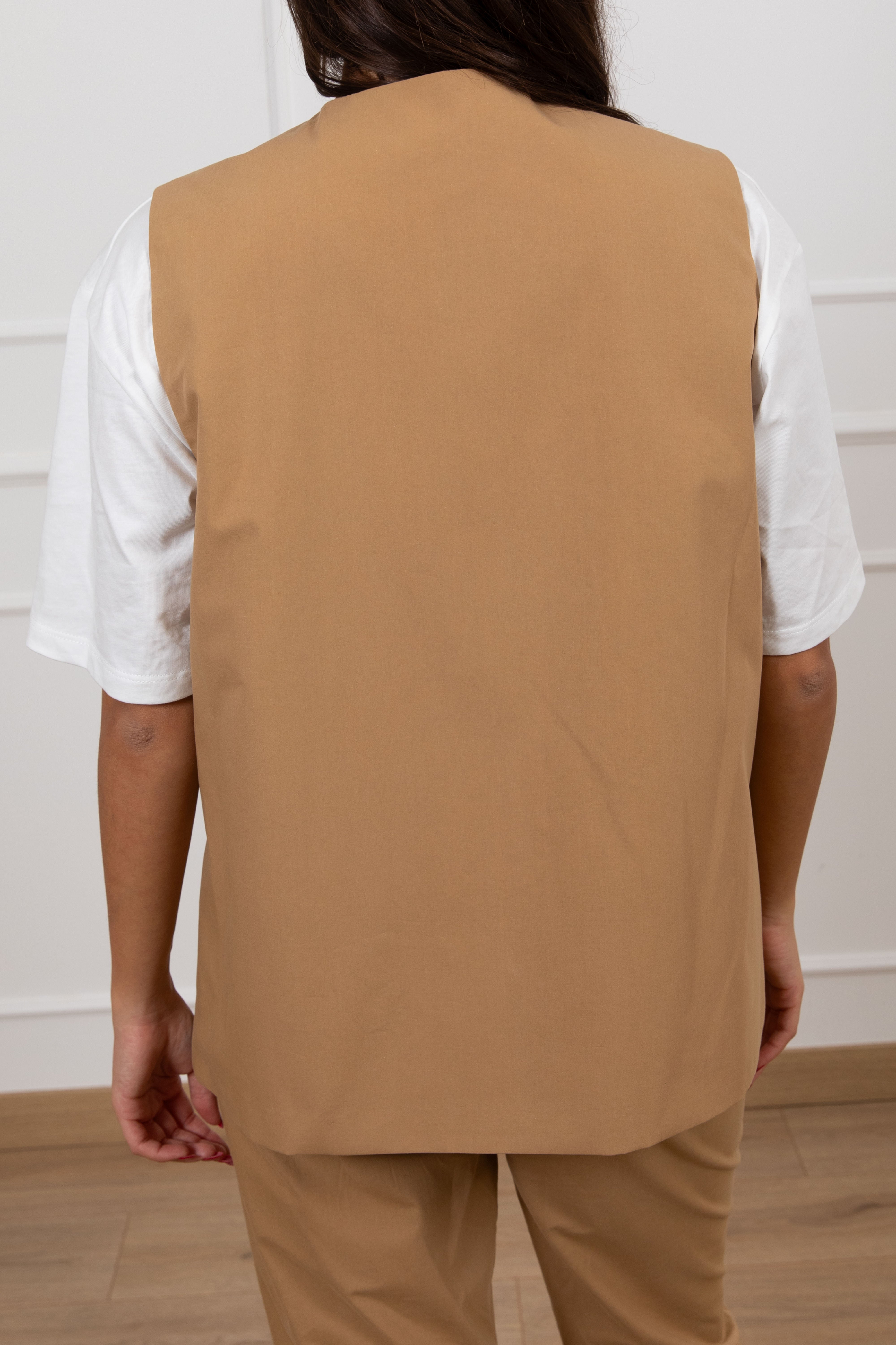 Gilet lungo 3 bottoni ViCOLO