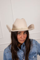 Cappello texano in eco-camoscio Susy Mix