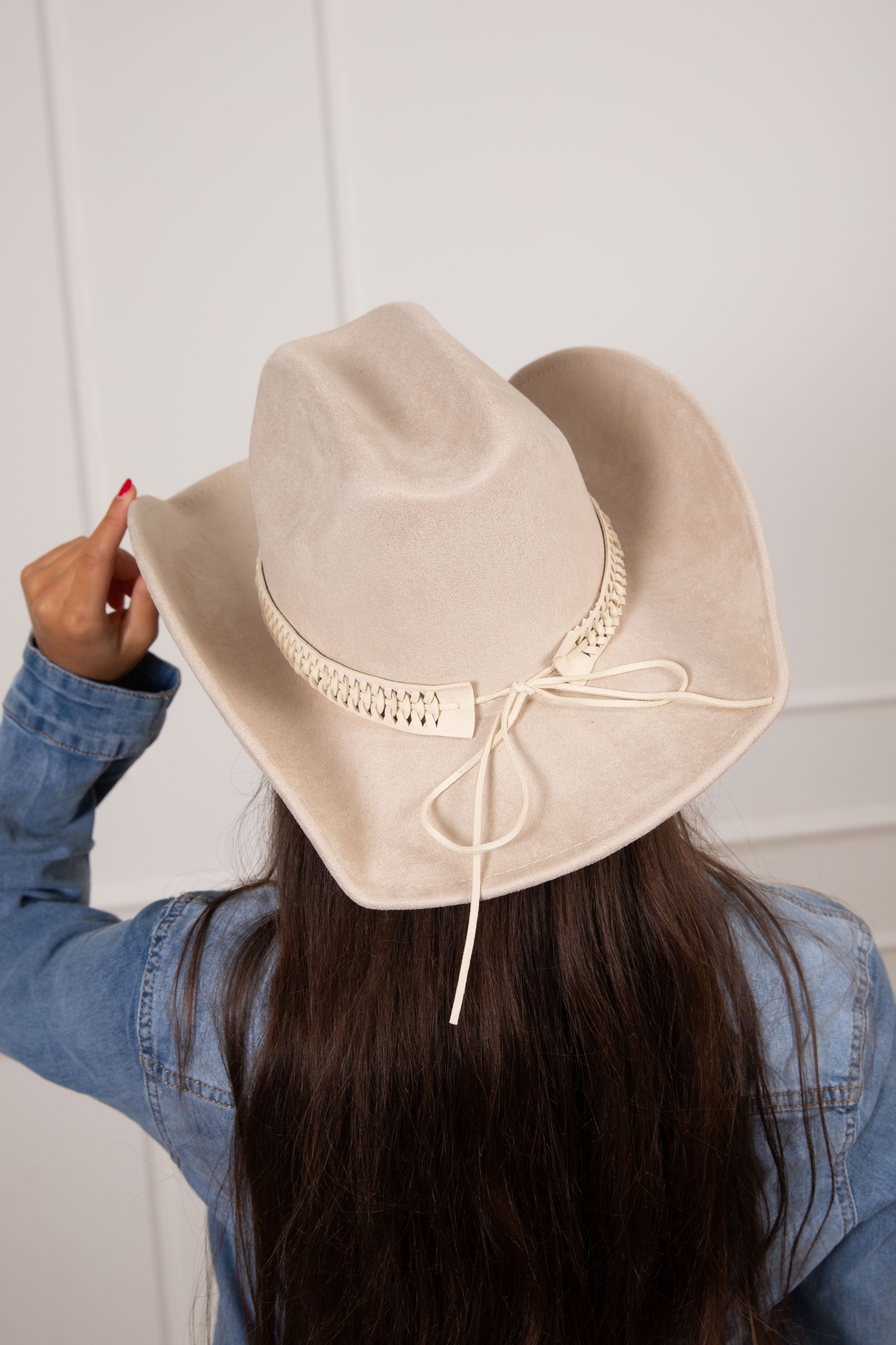 Cappello texano in eco-camoscio Susy Mix