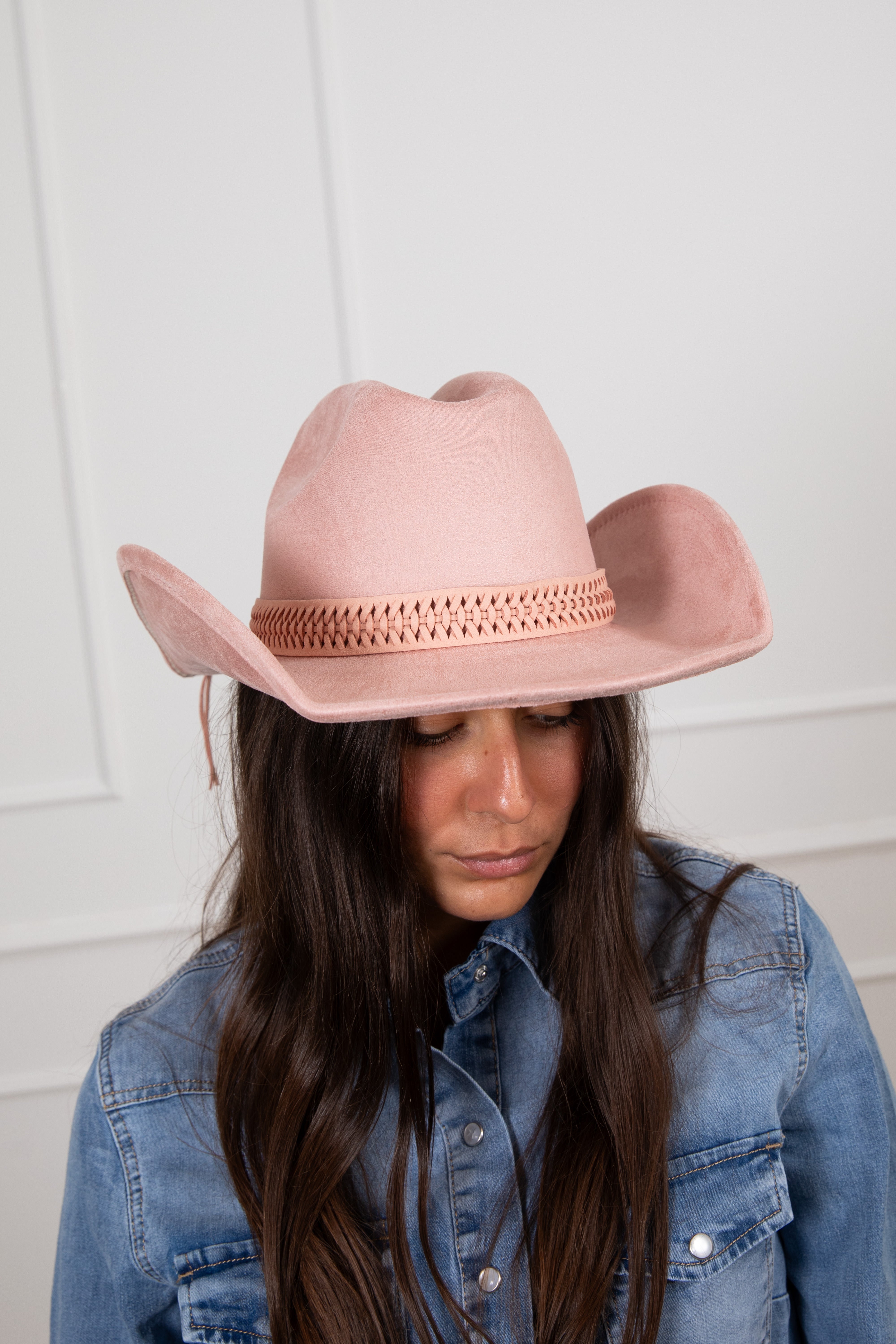 Cappello texano in eco-camoscio Susy Mix