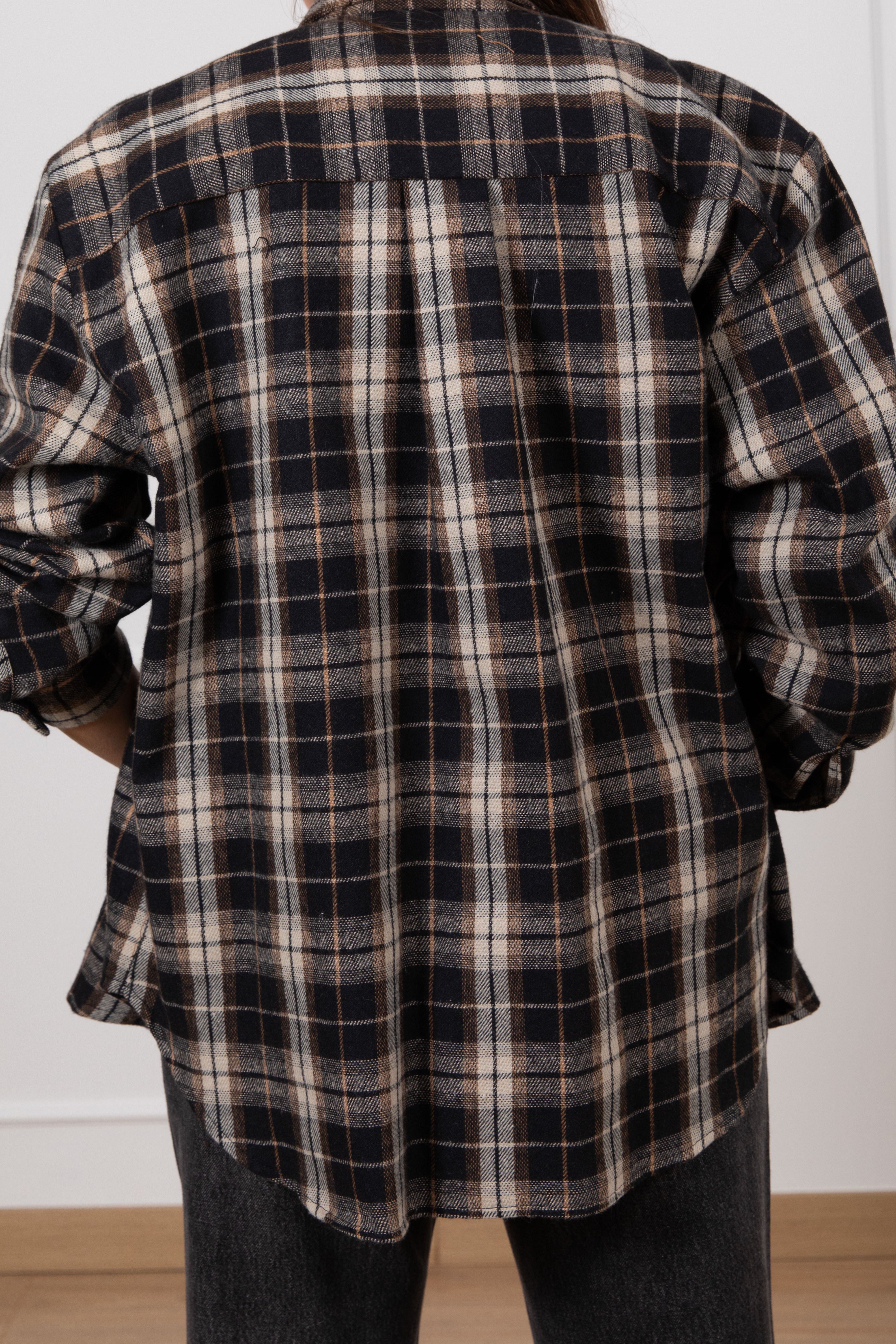 Camicia check con t-shirt incorporata Tensione IN