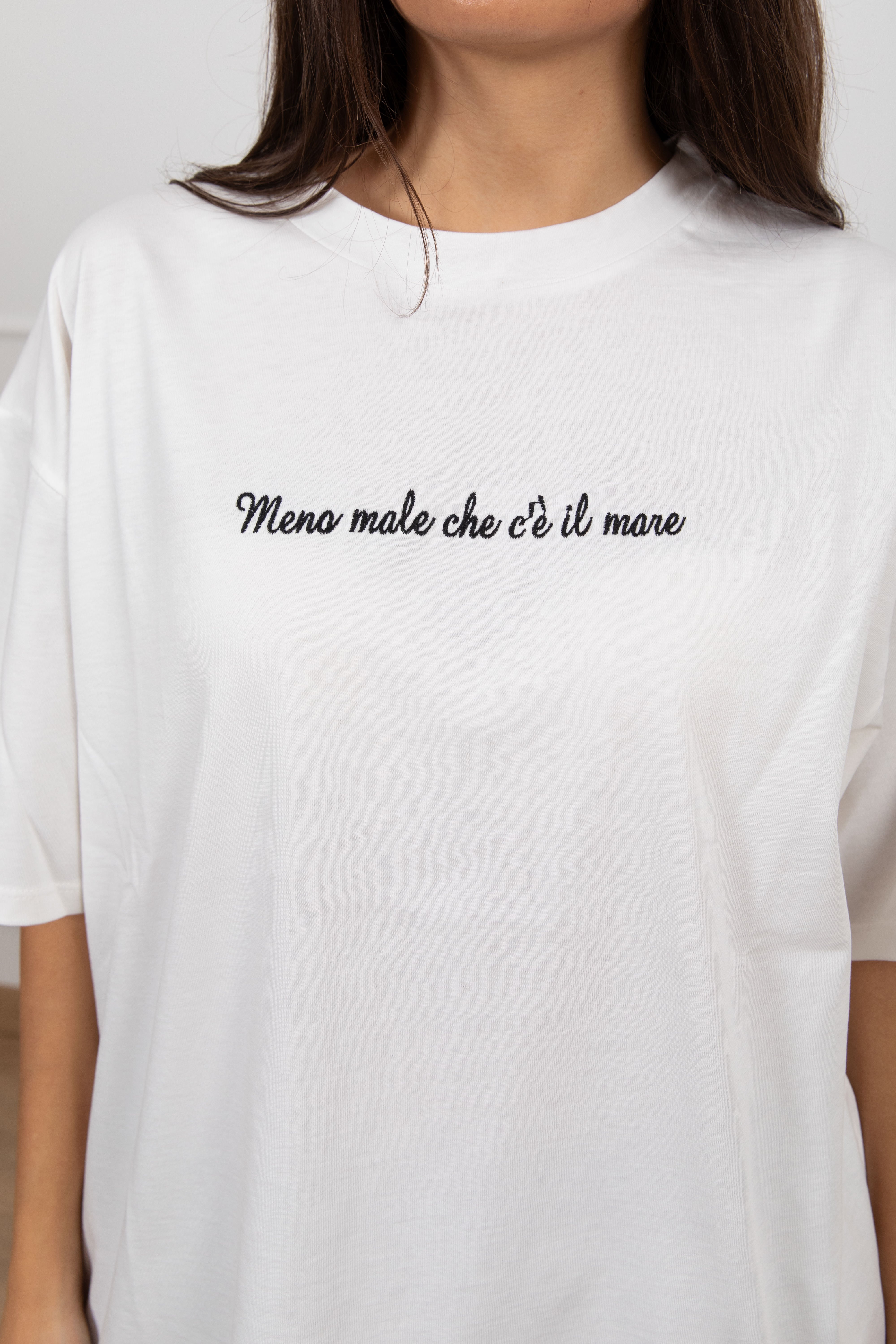 T-shirt "Menomale che c'è il mare" Susy Mix